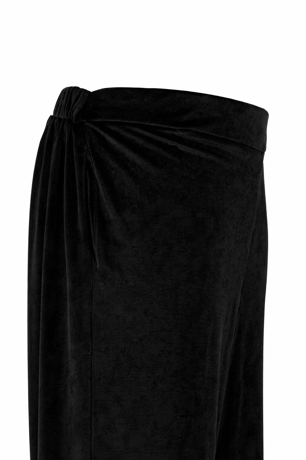 Reehan - Black Side Tie Kimono Set 11