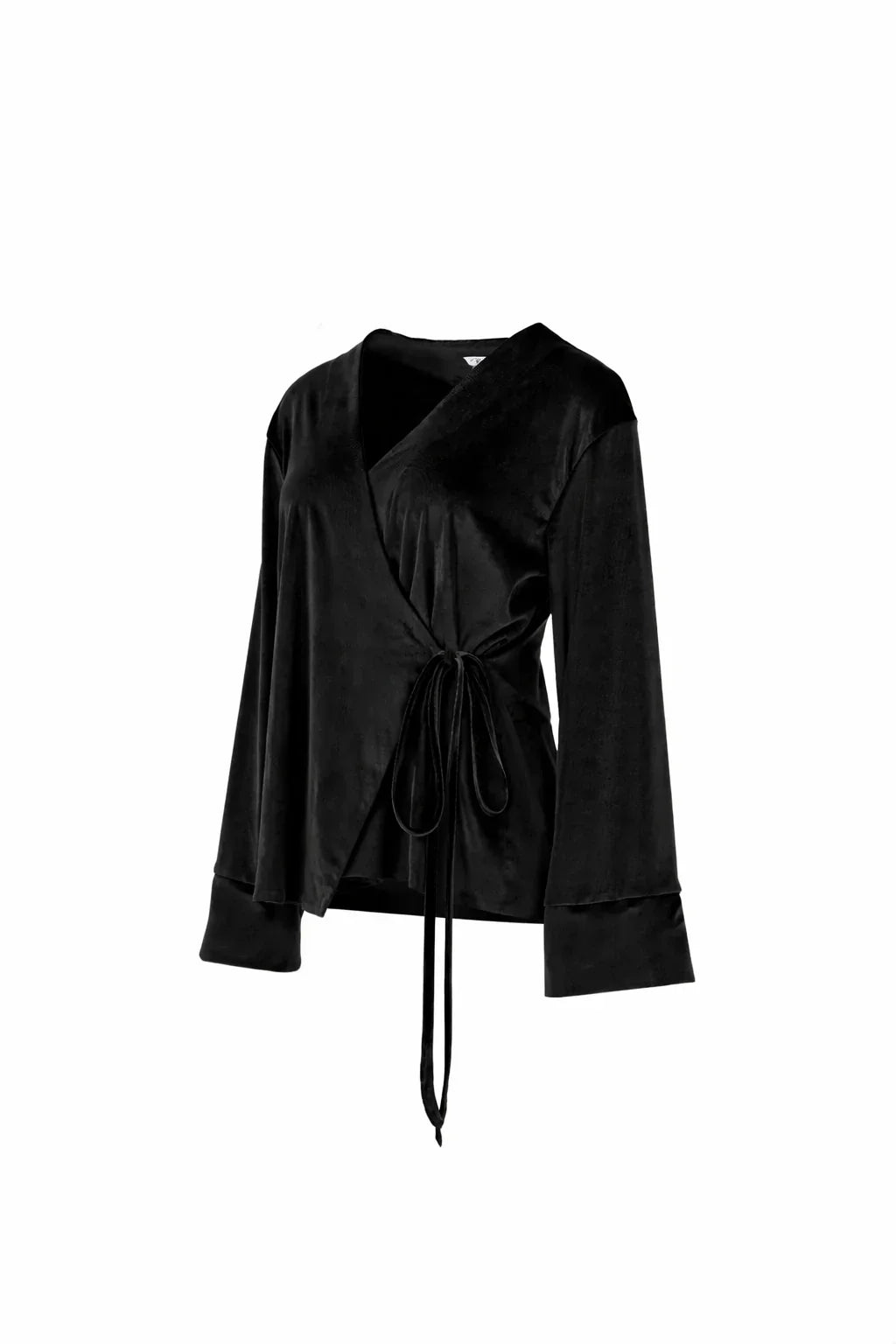 Reehan - Black Side Tie Kimono Set 5