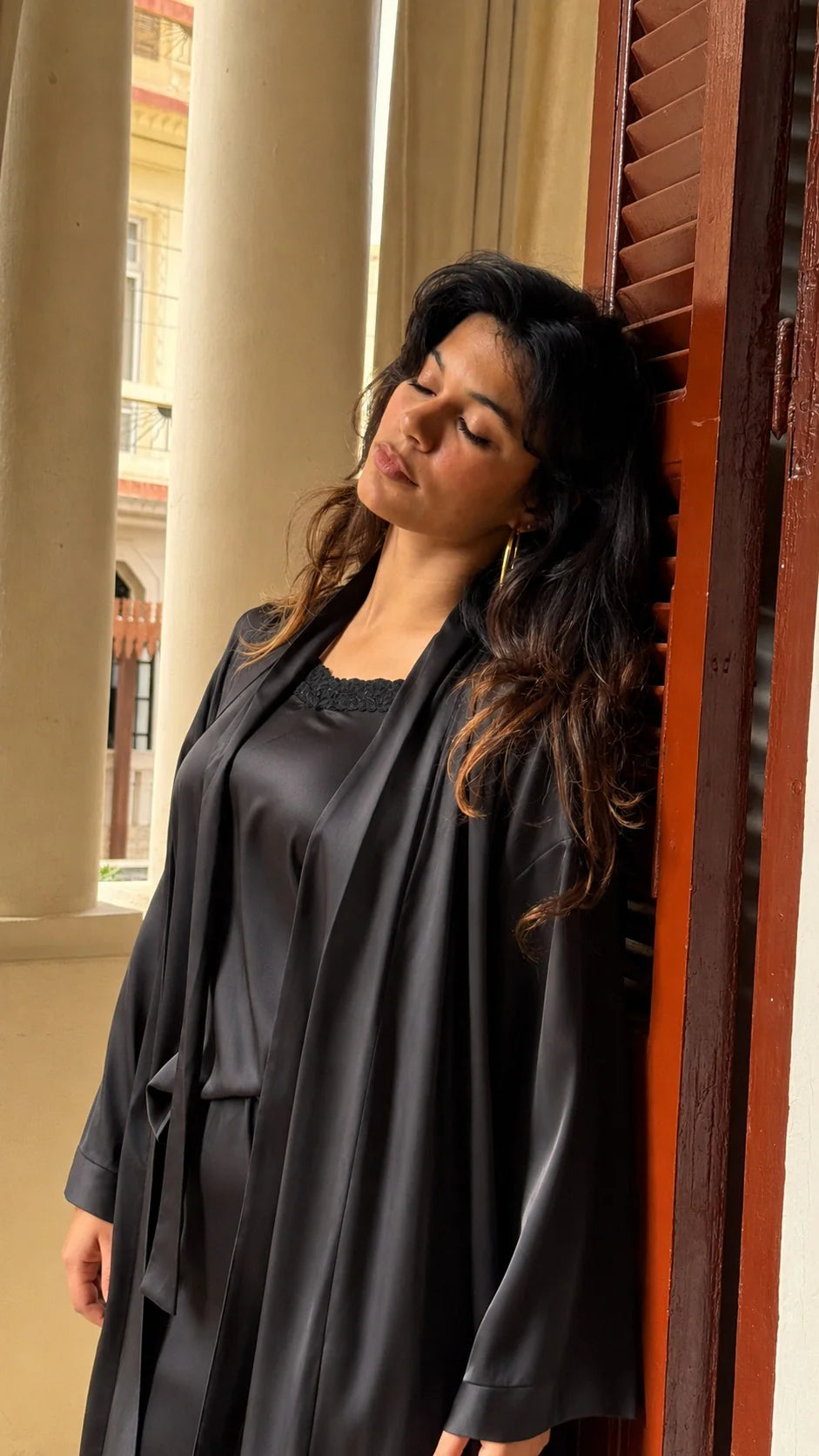 Soft Power Black PJ Set - Callista