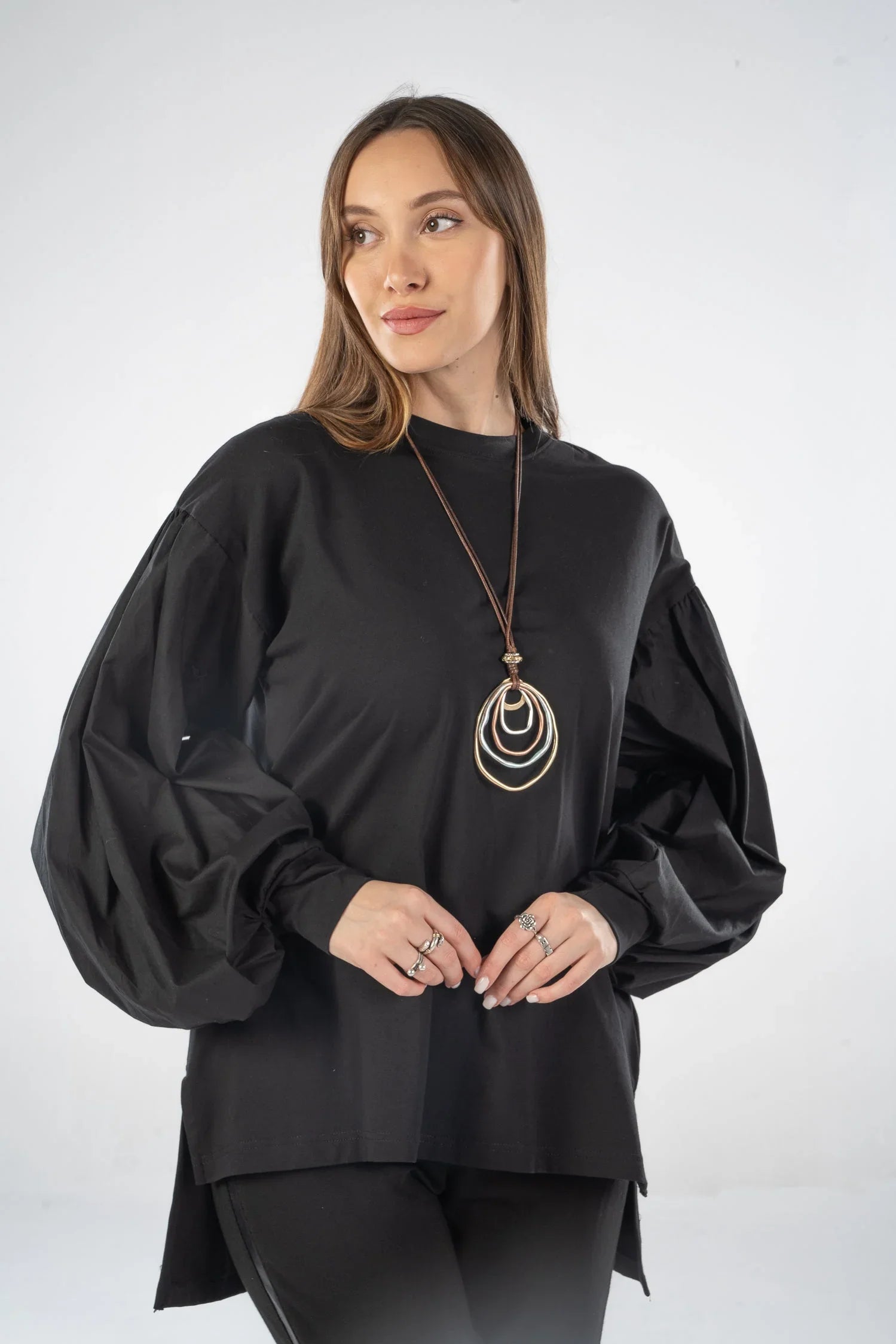 Dress Code - black puffy 2