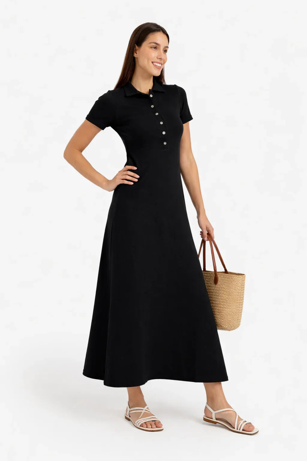 Midi Polo Dress - Carina 1