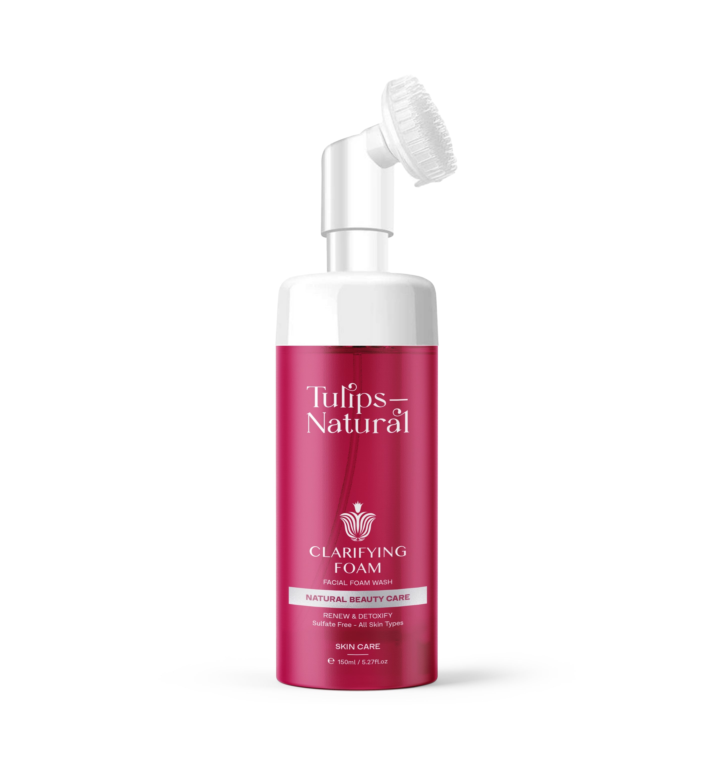 Tulips Natural Beauty Care - Clarifying Foam Wash 2