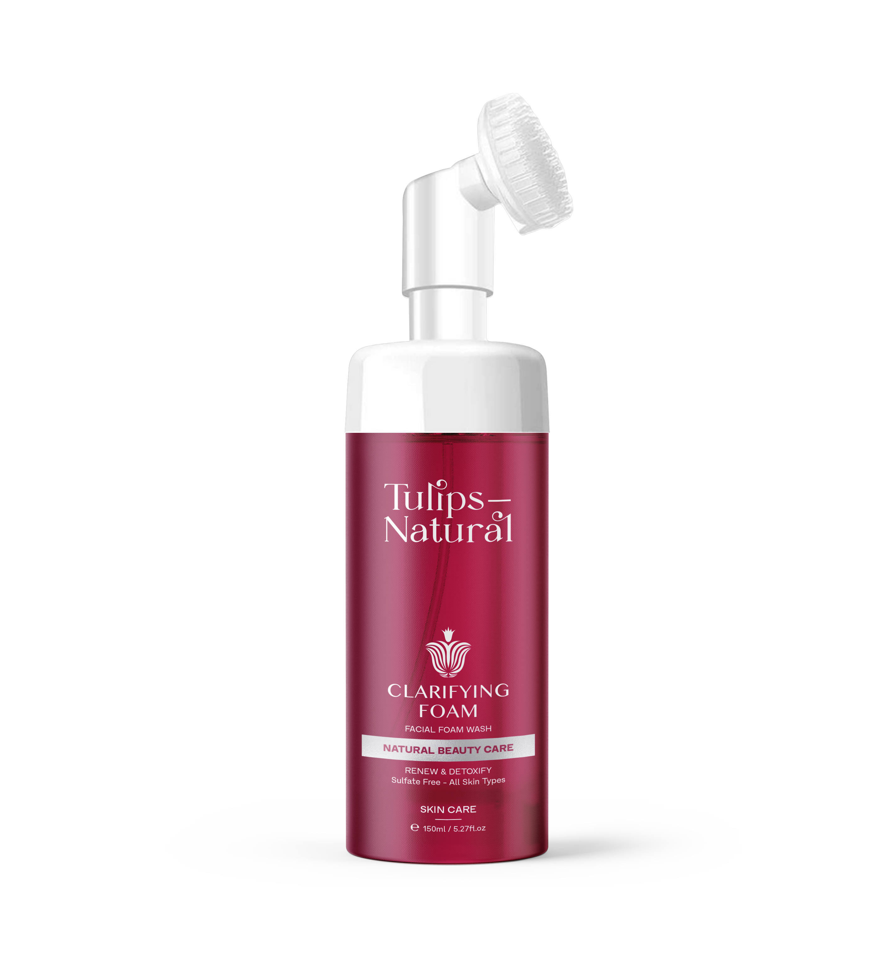 Tulips Natural Beauty Care - Clarifying Foam Wash 1