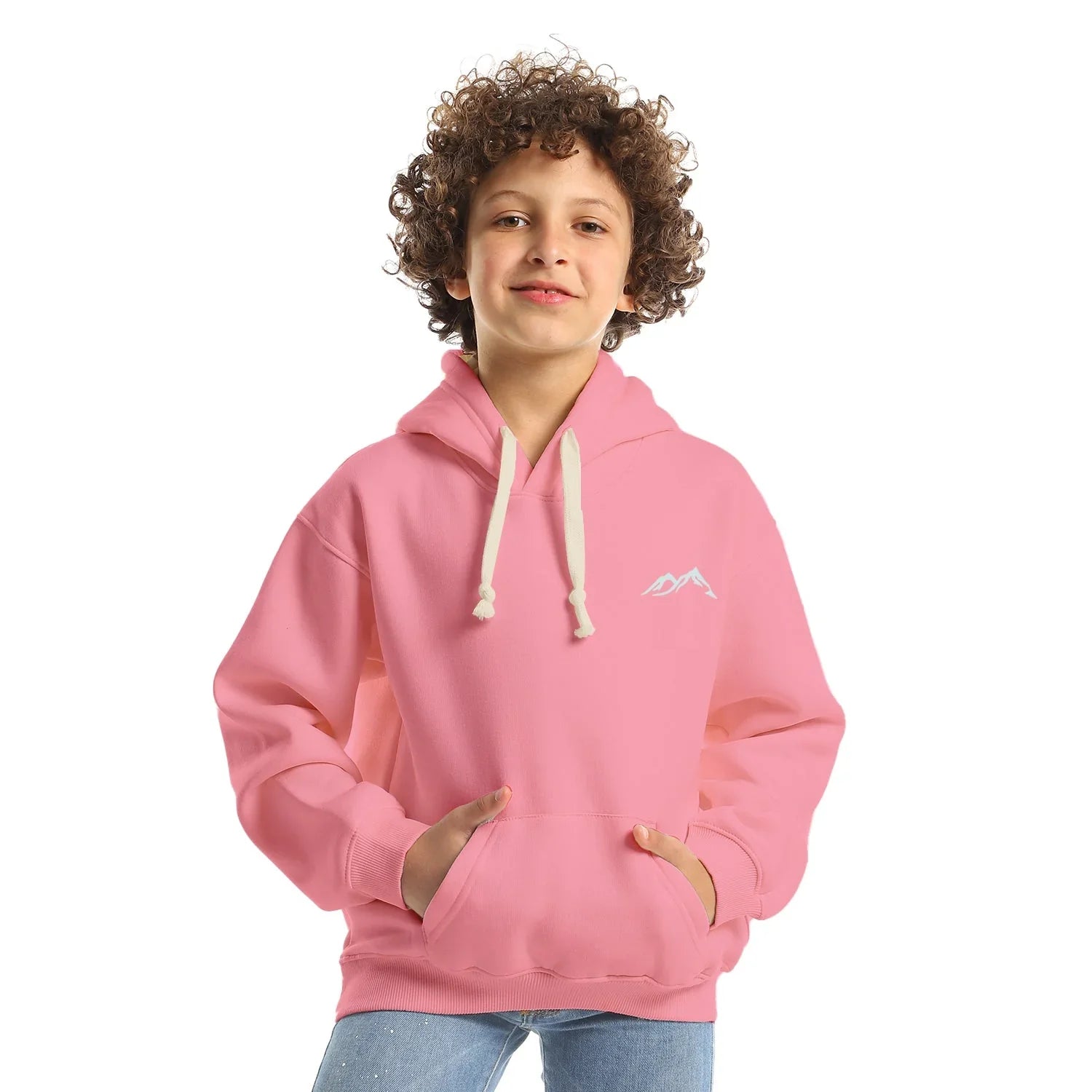 NAS Trends - Cold Mountain Kids Oversized Hoodie - Rose 2