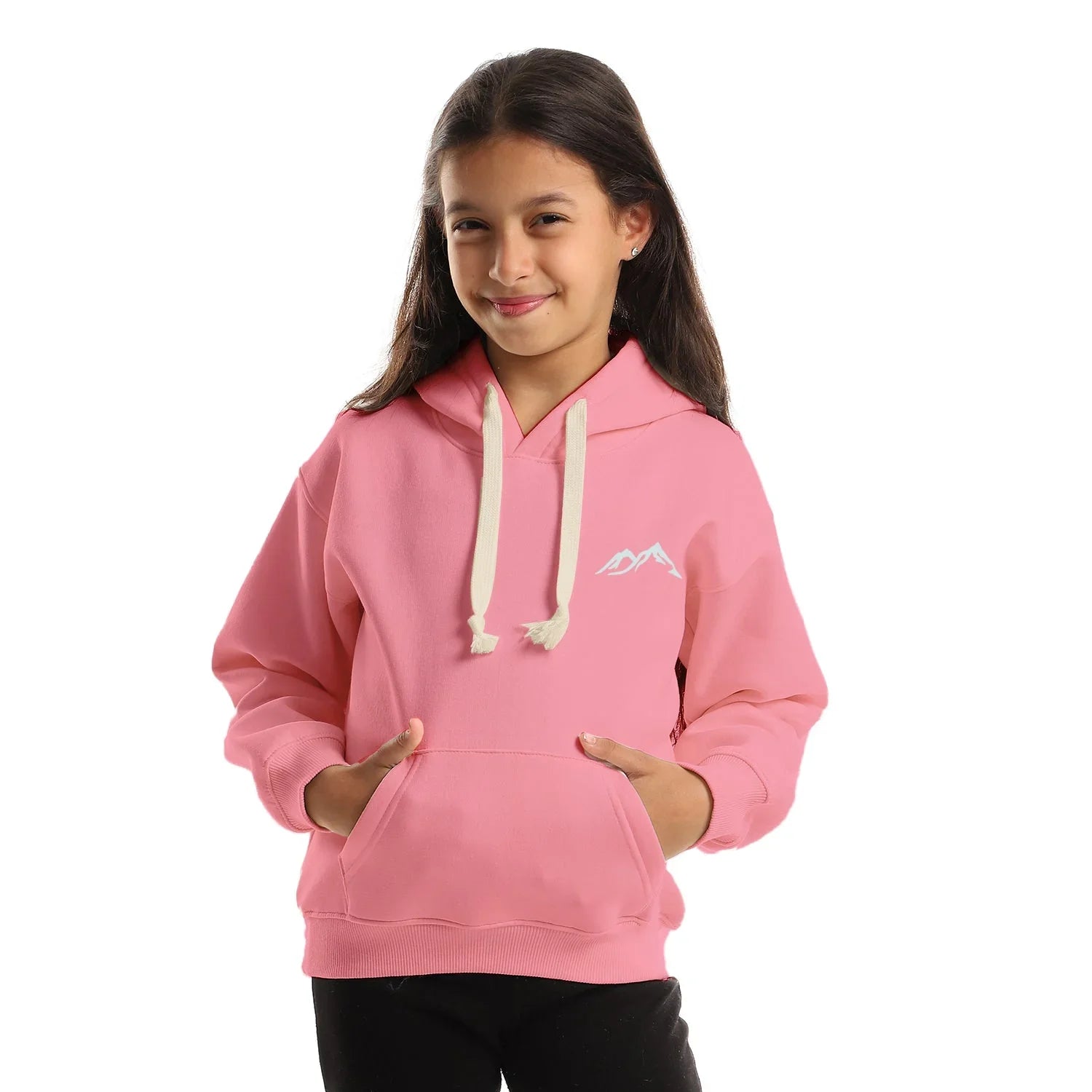 NAS Trends - Cold Mountain Kids Oversized Hoodie - Rose 2