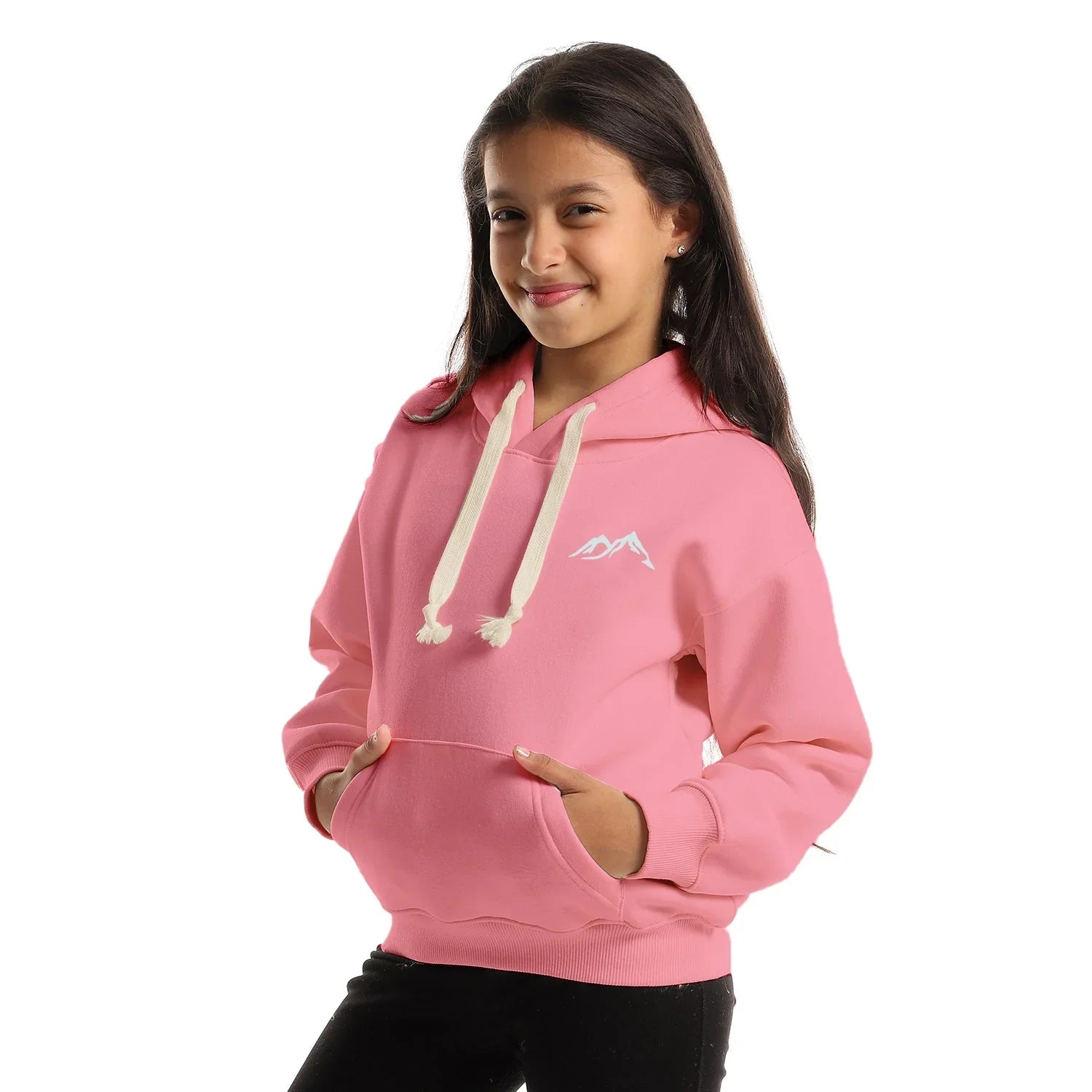 NAS Trends - Cold Mountain Kids Oversized Hoodie - Rose 3