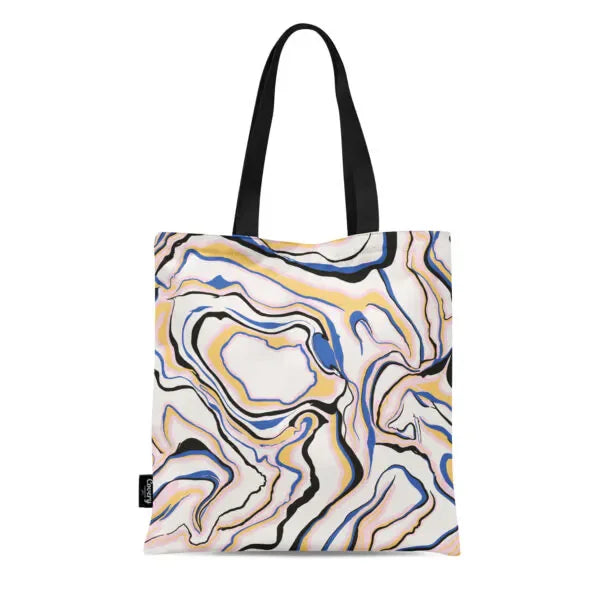Covery - Colorful Marble Totebag 1