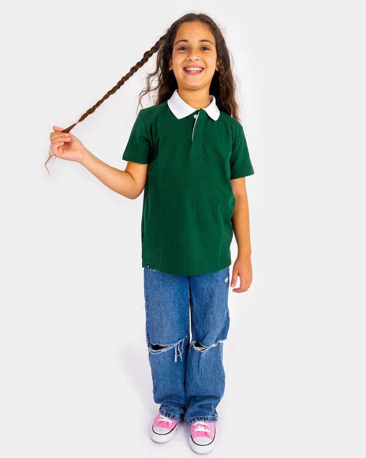 Colour Capsules Contrast Collar Polo 4