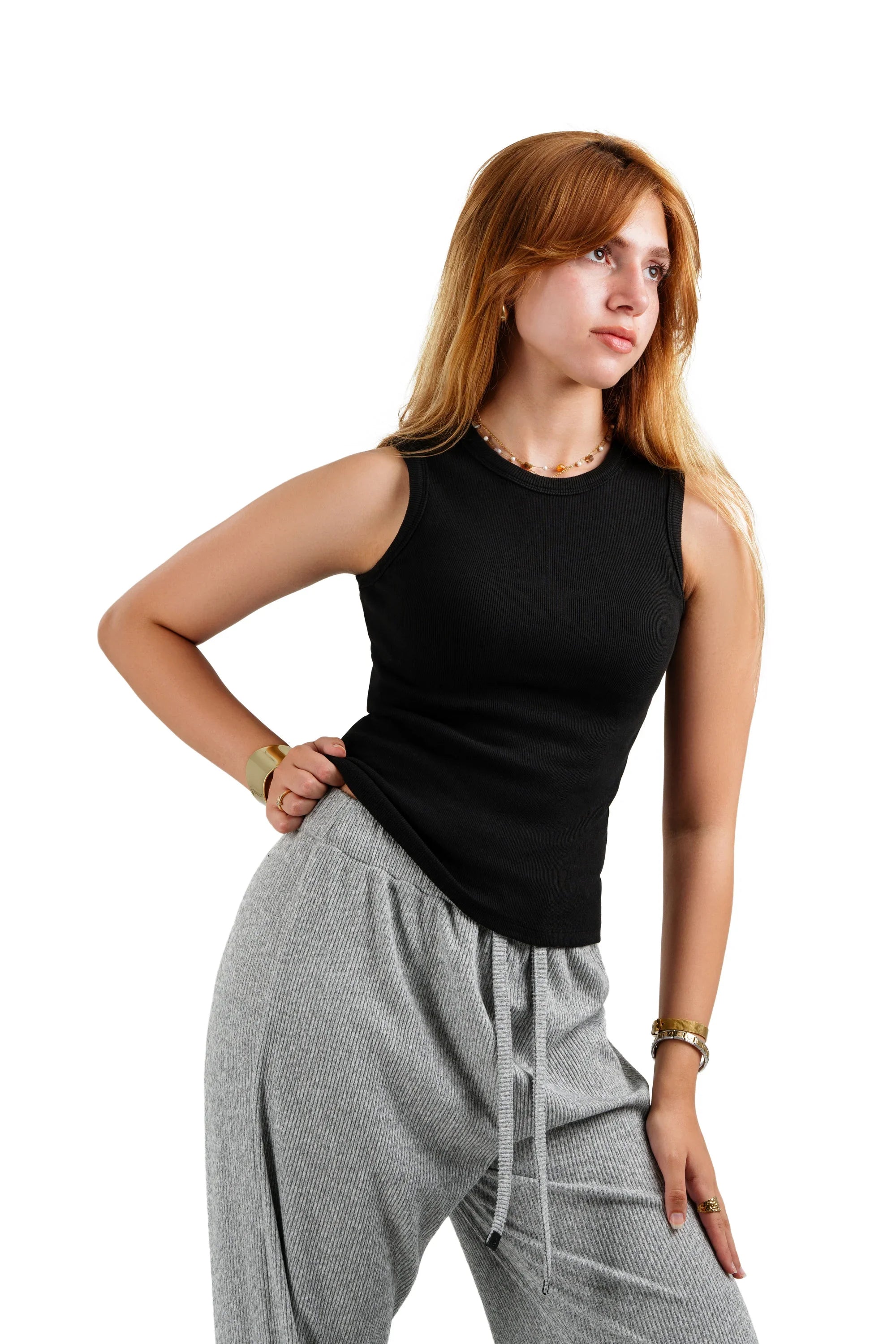 Plein De Vie - Crew Neck Sleeveless Top 2