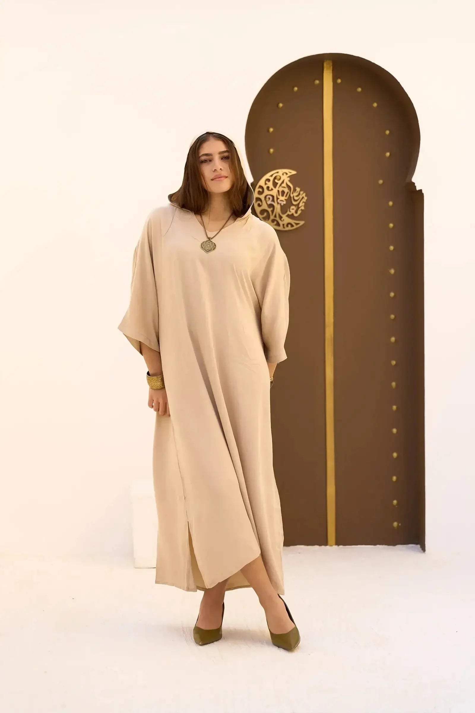 Carina - Oversized V-Neck Dress 3