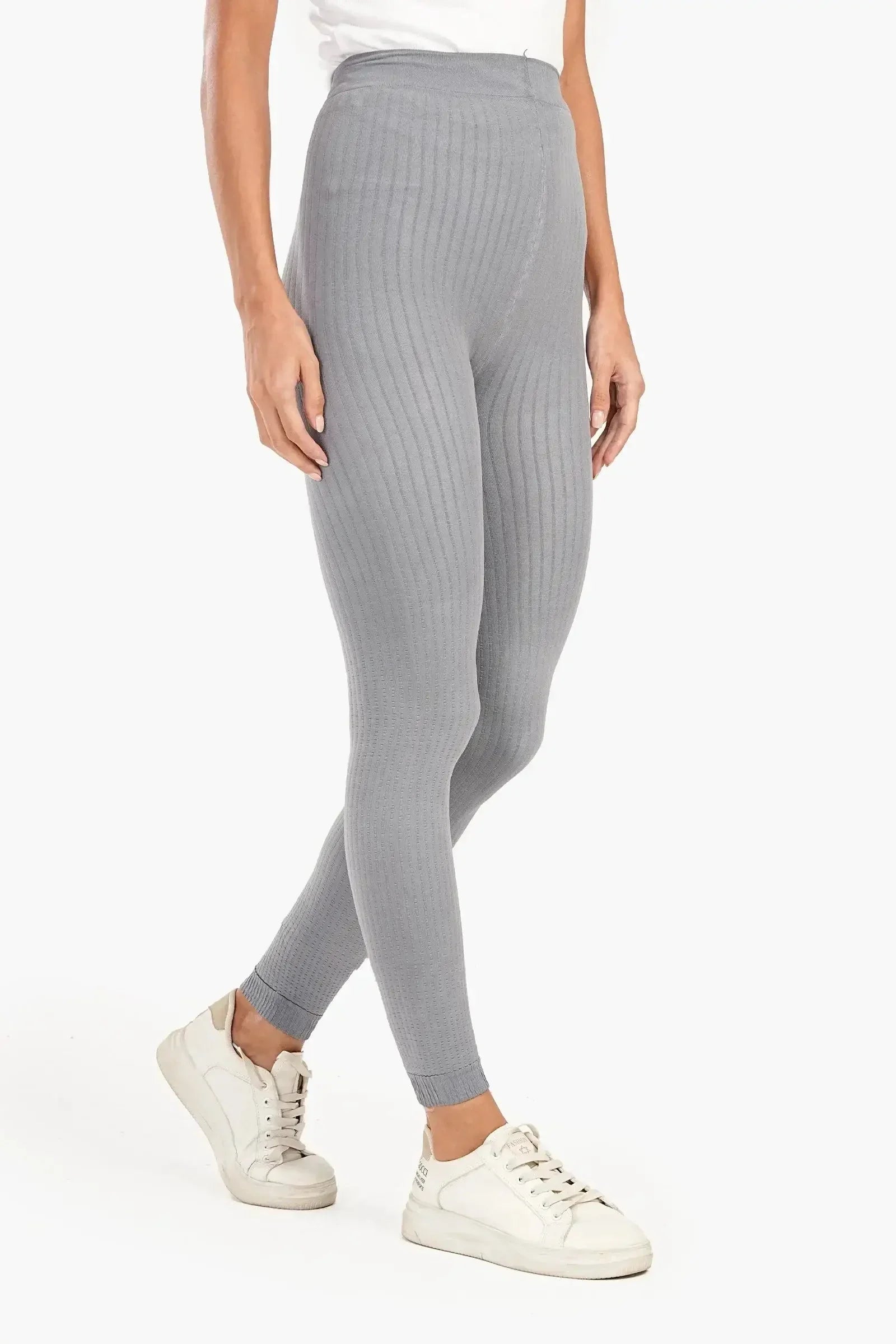 Carina - Ribbed High Rise Leggings 1