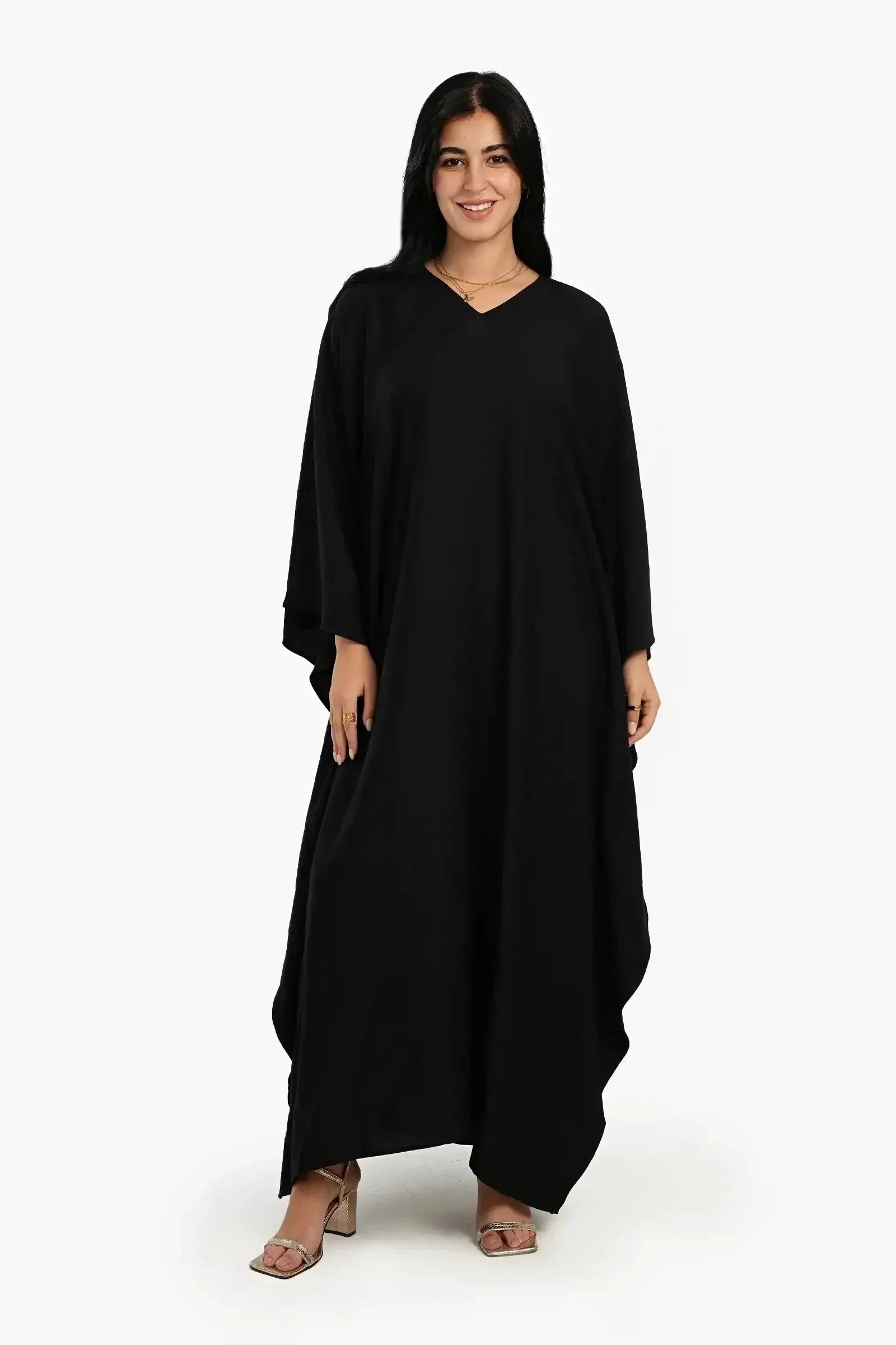 Carina - One Size Solid Dress 2