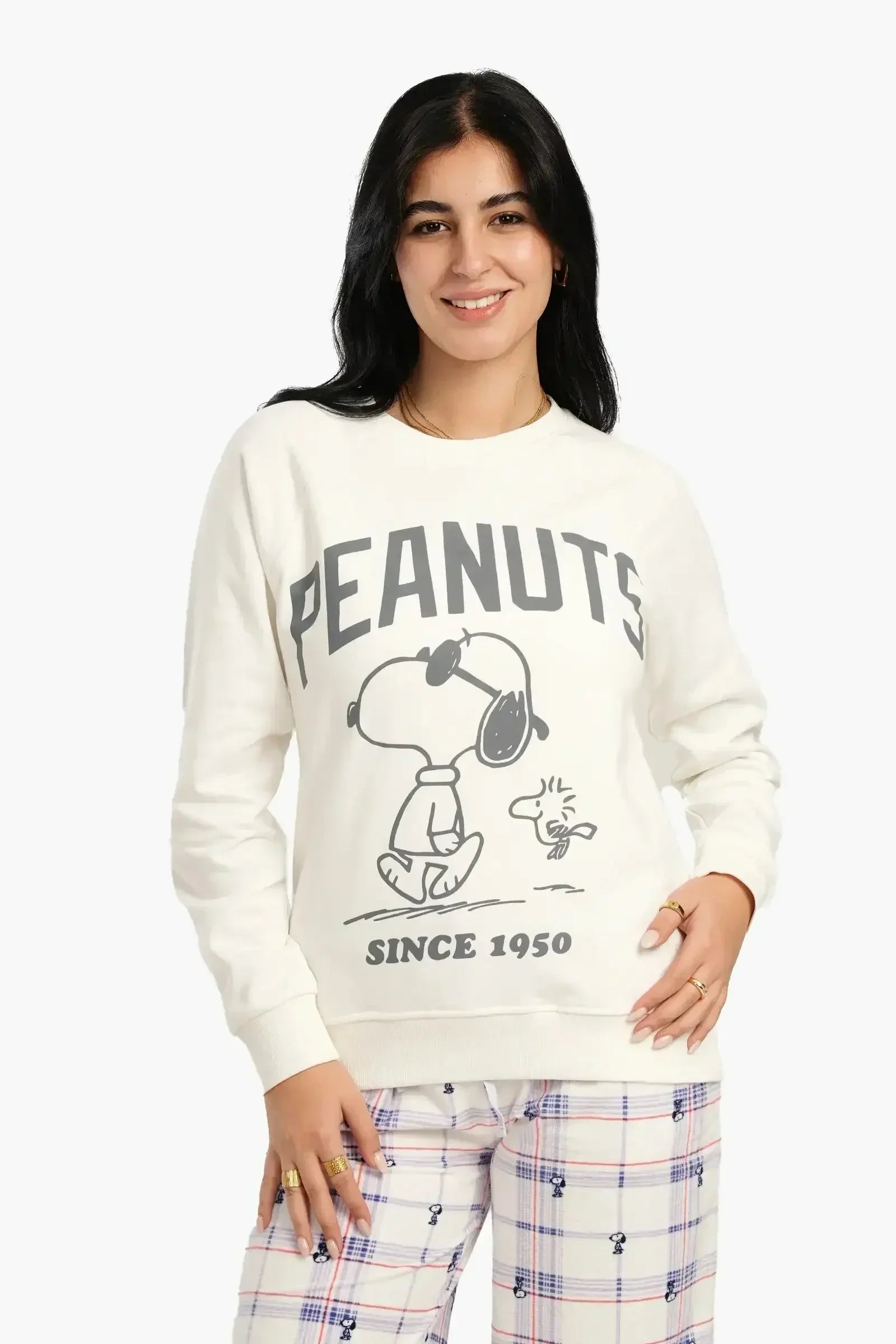 Carina - Snoopy Printed Pyjama Top 1