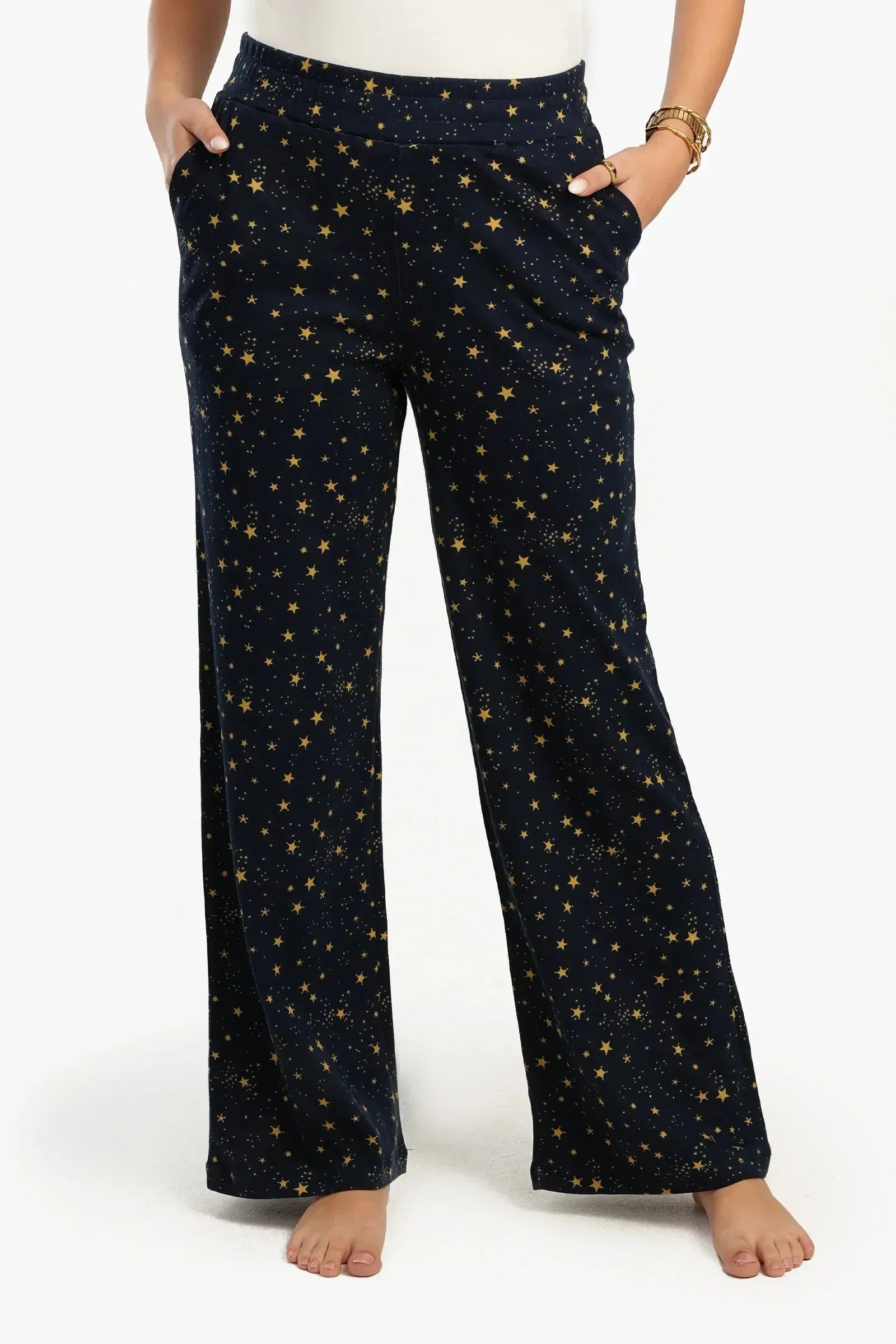 Carina - Stars Printed Pyjama Pants 2