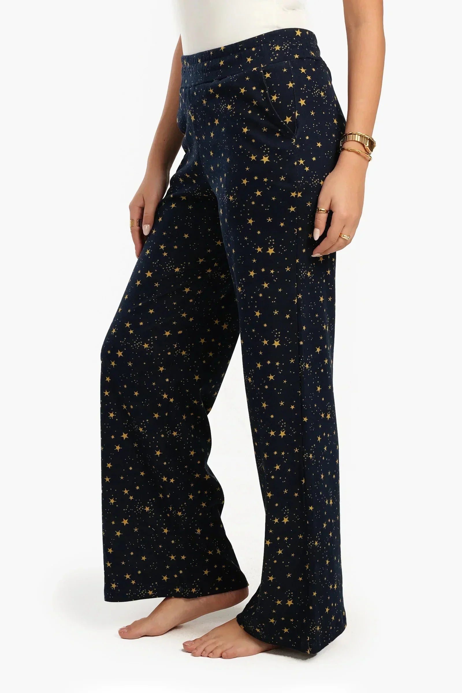 Carina - Stars Printed Pyjama Pants 1