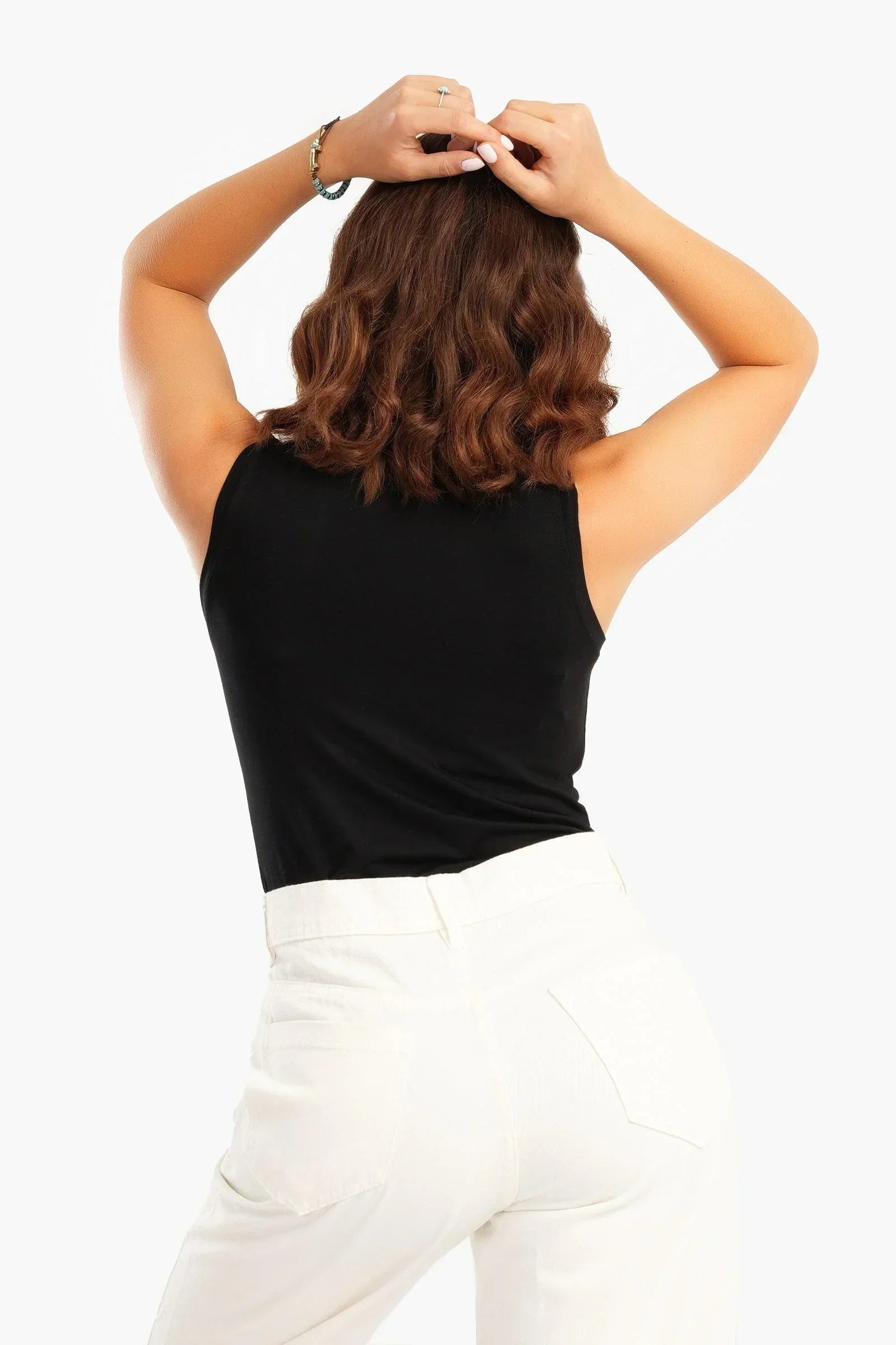 Clue - Viscose High Neck Top 6