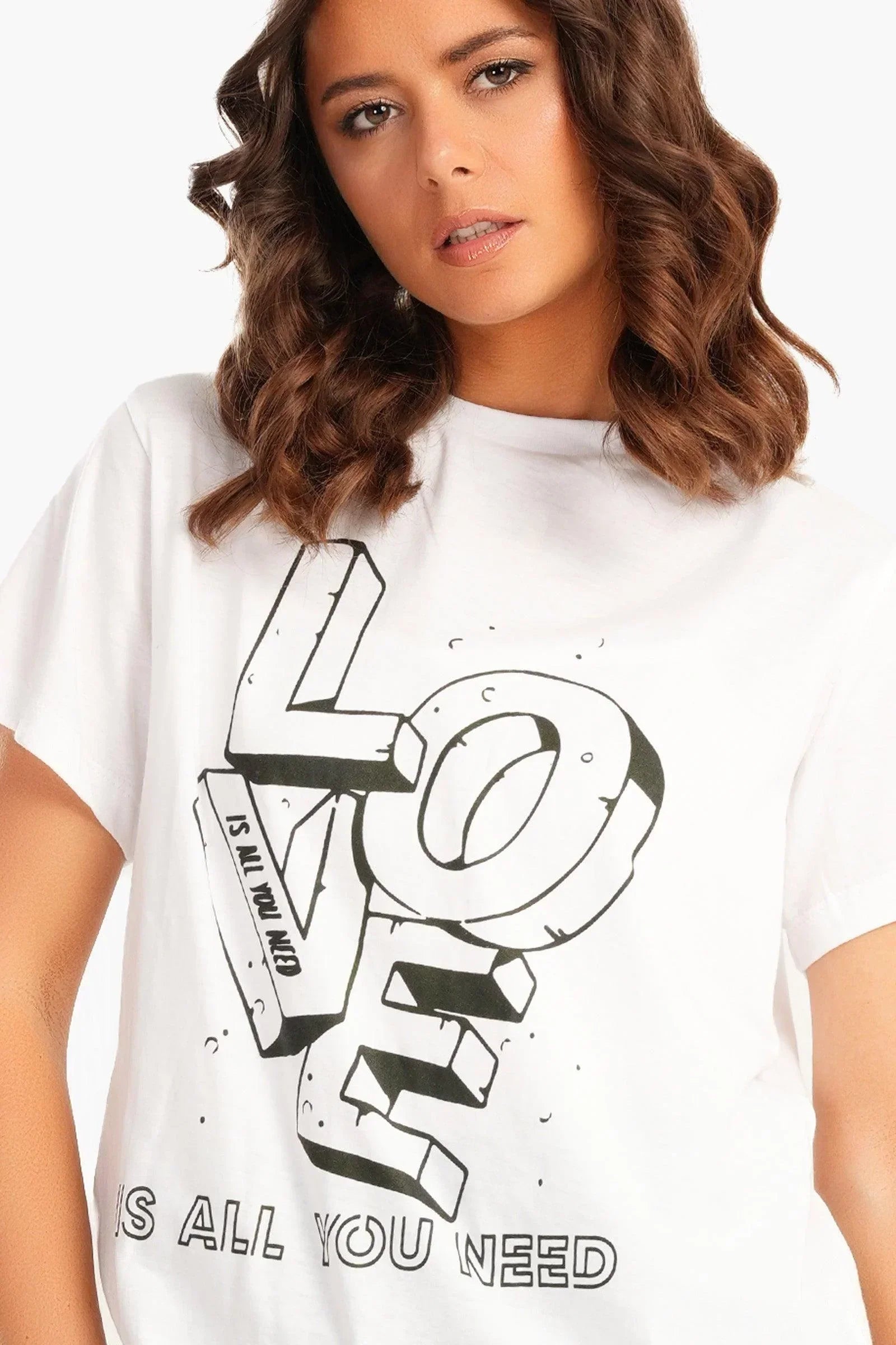 Clue - Printed White T-Shirt 3