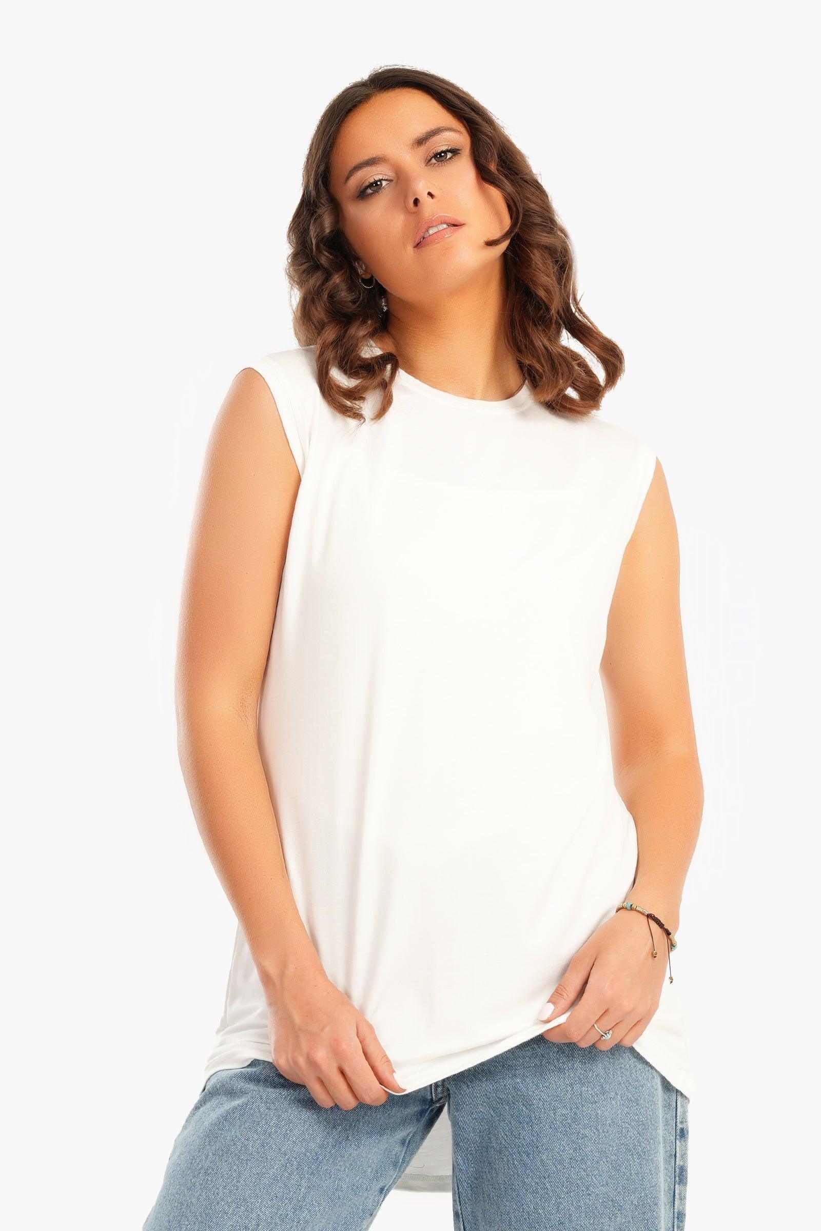 Clue - Casual Solid Pattern Top 4