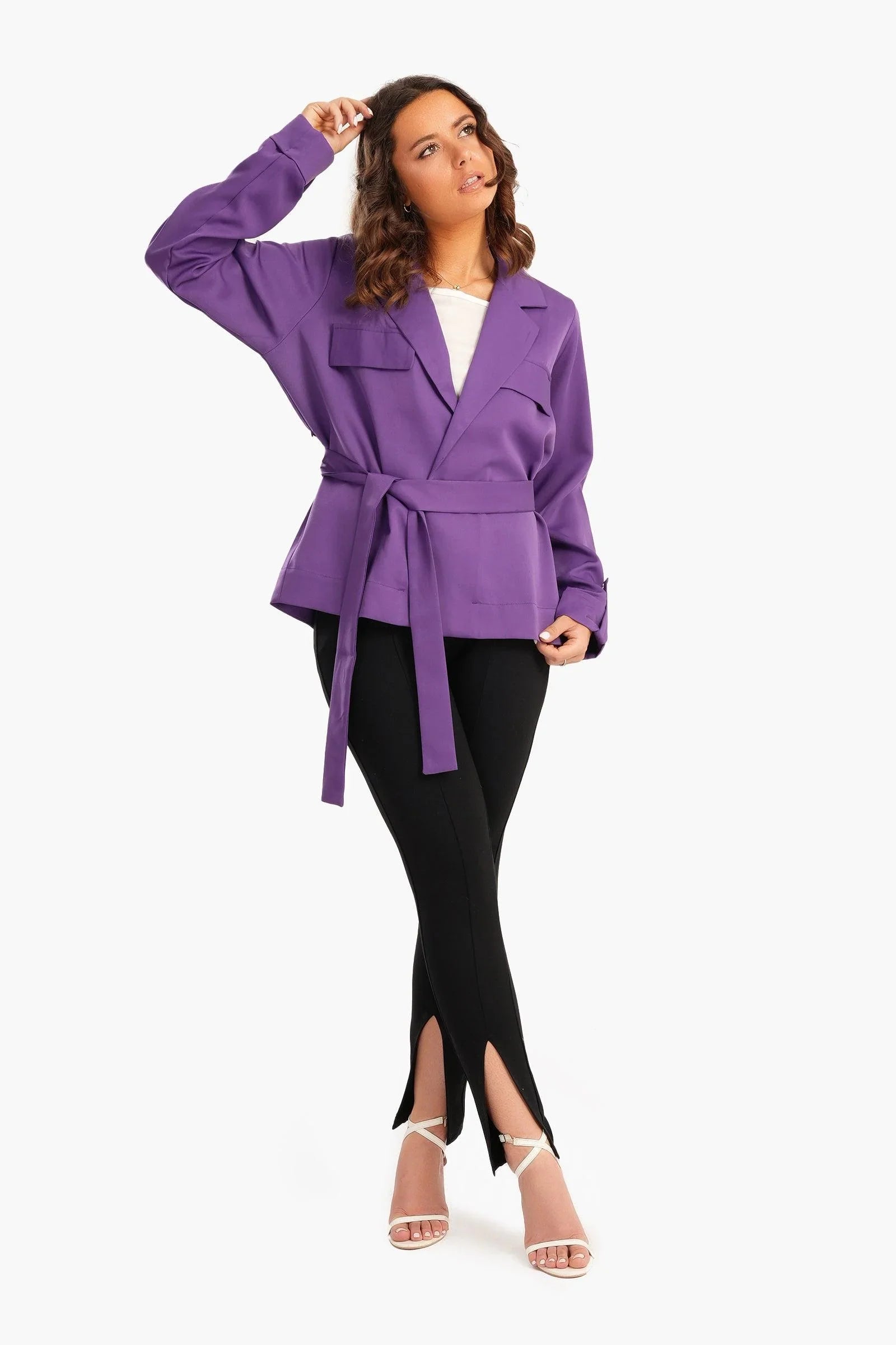 Clue - Piping Leggings with Slits 4