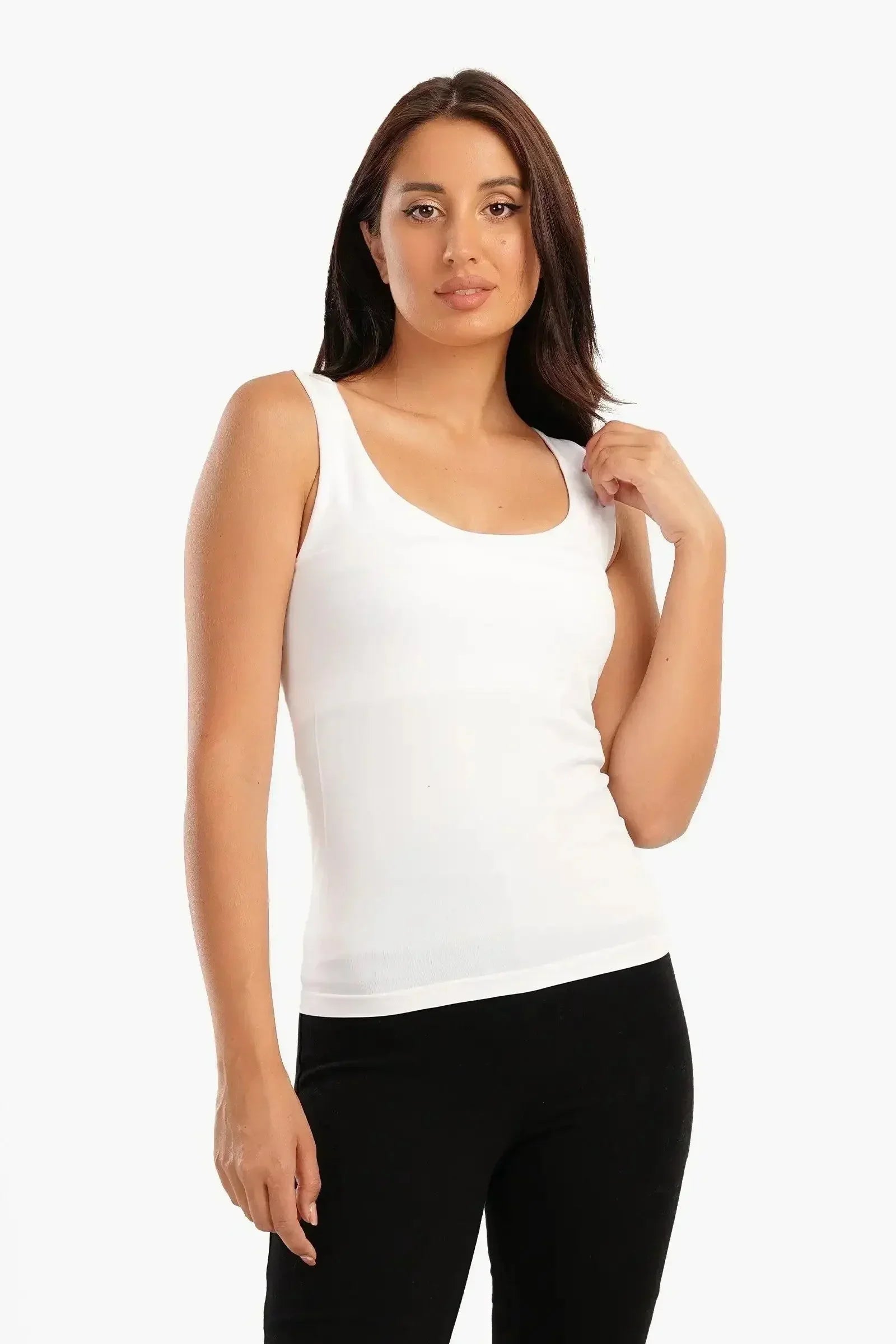 Carina - Padded Slim Fit Top 2