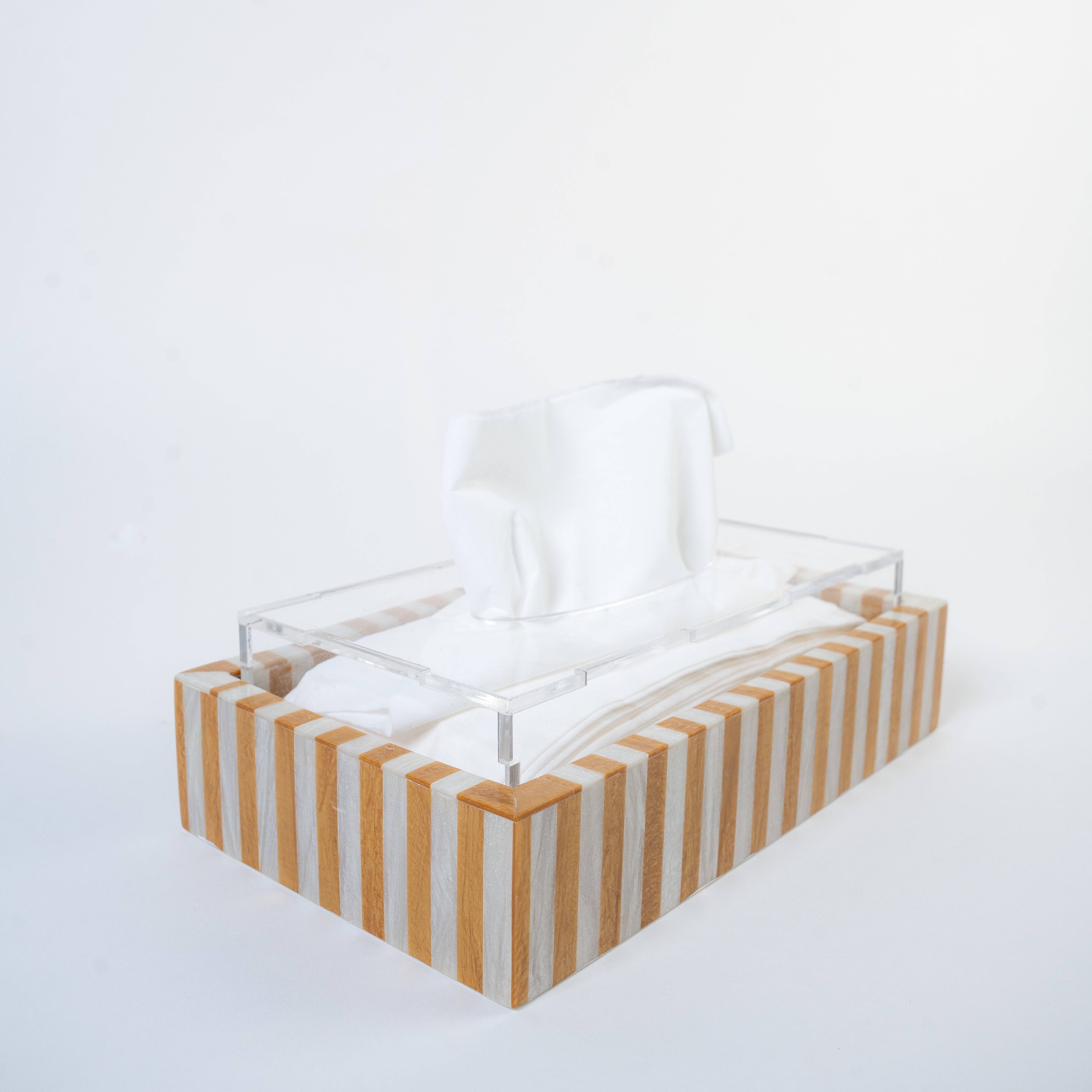 Lavender- Pearl Luxe Tissue box 2