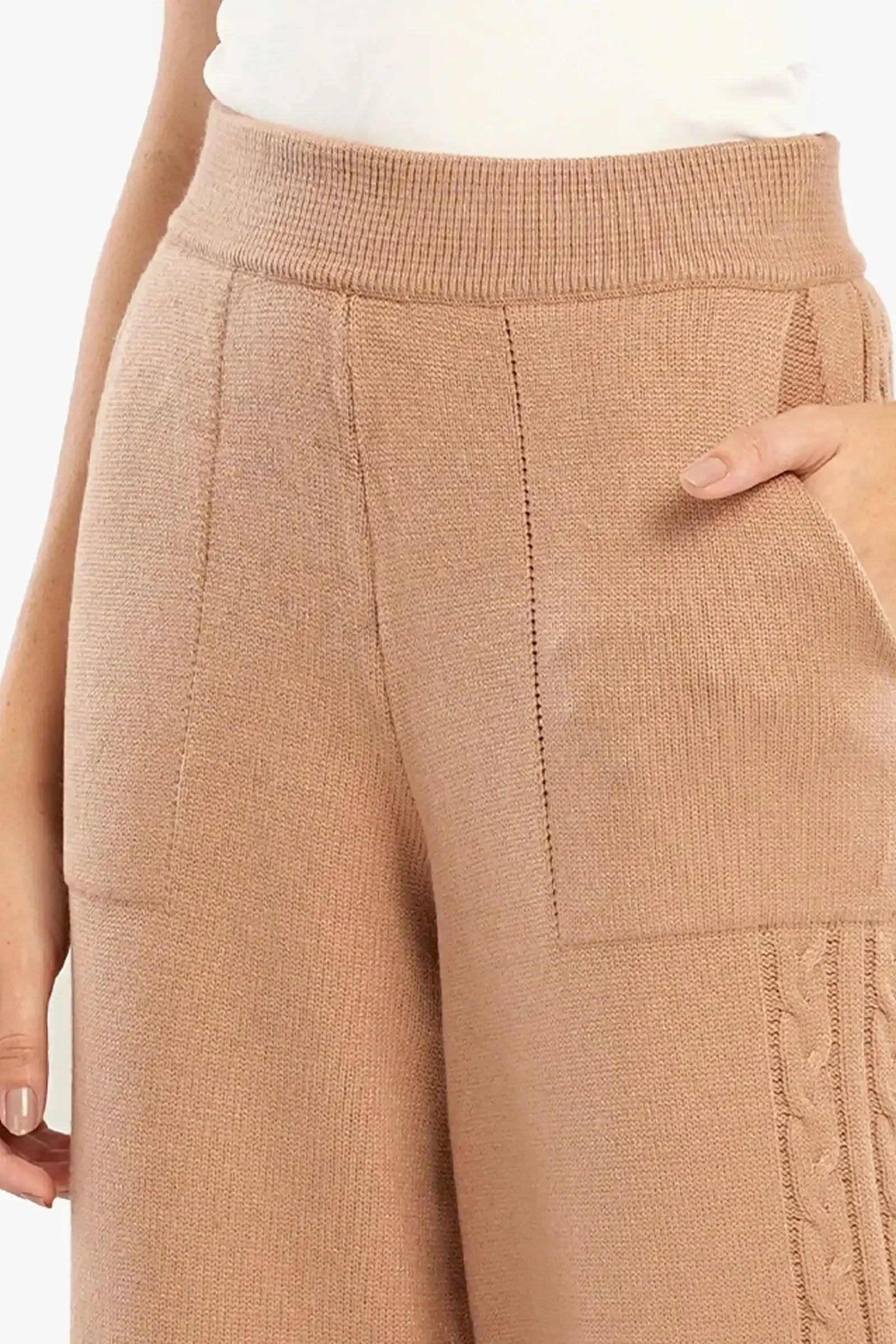 Carina - Lounge Pants with Cable Knit 4