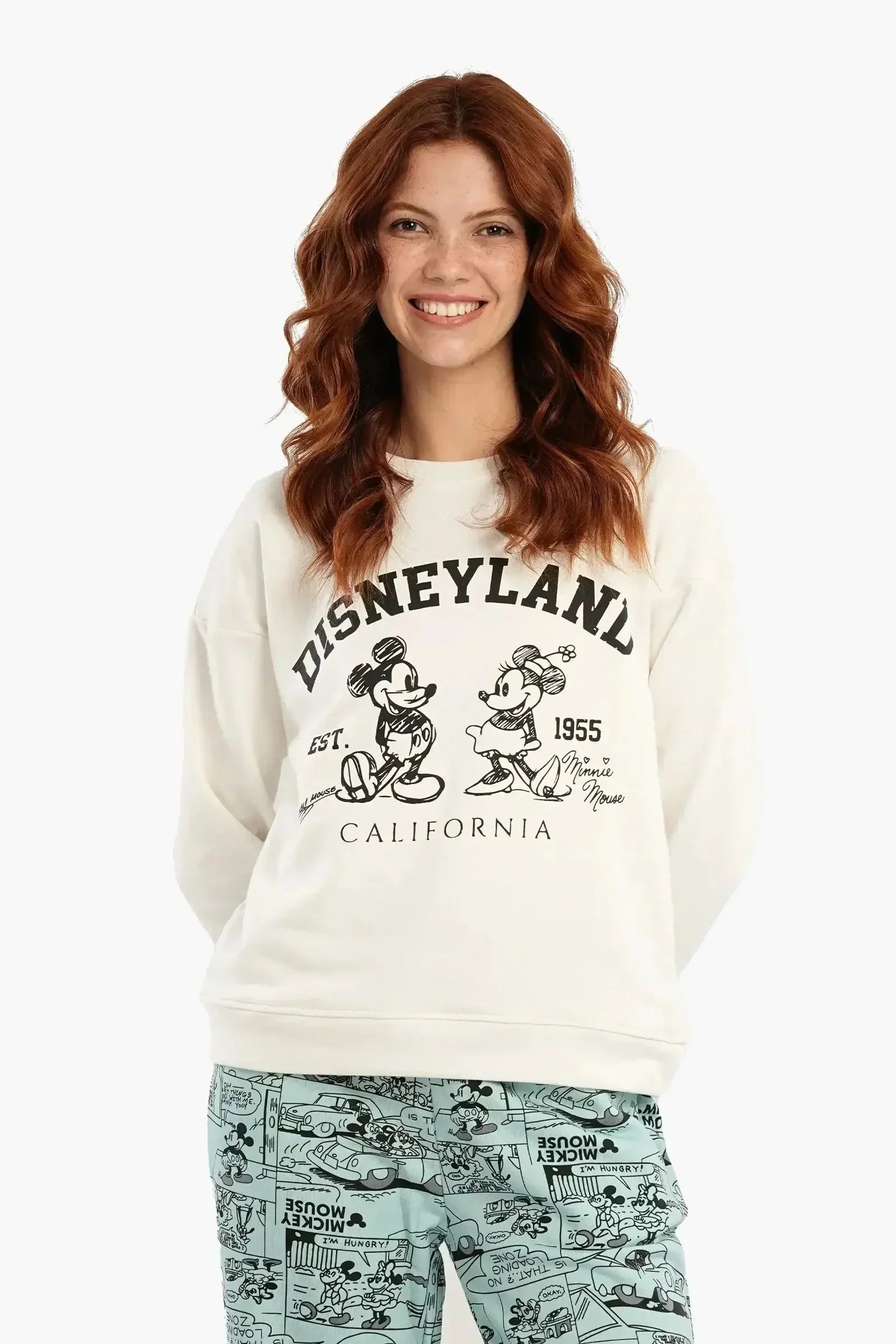 Carina - Disneyland Printed Pyjama Top 1
