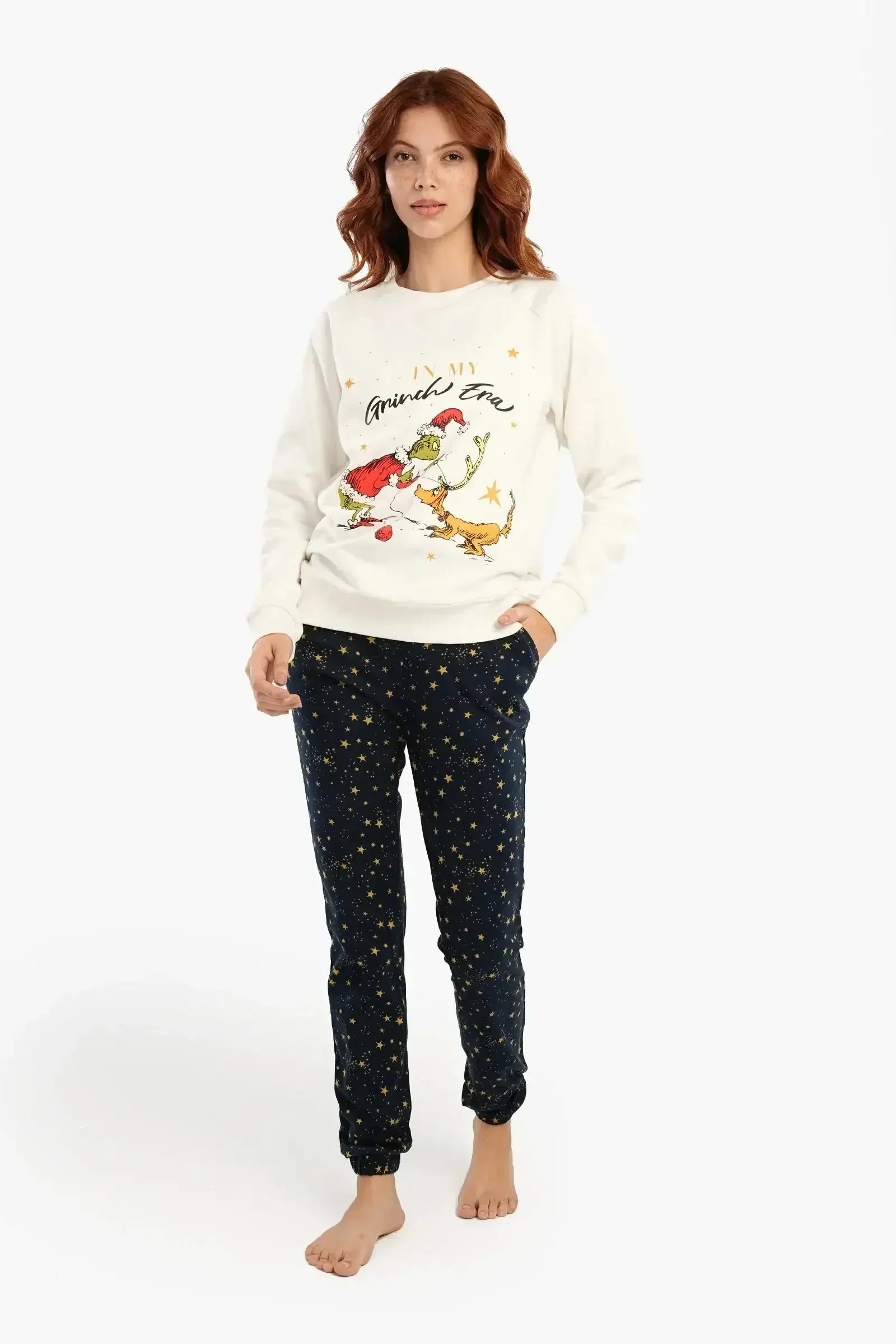 Carina - Stars All Over Print Pyjama Pants 5