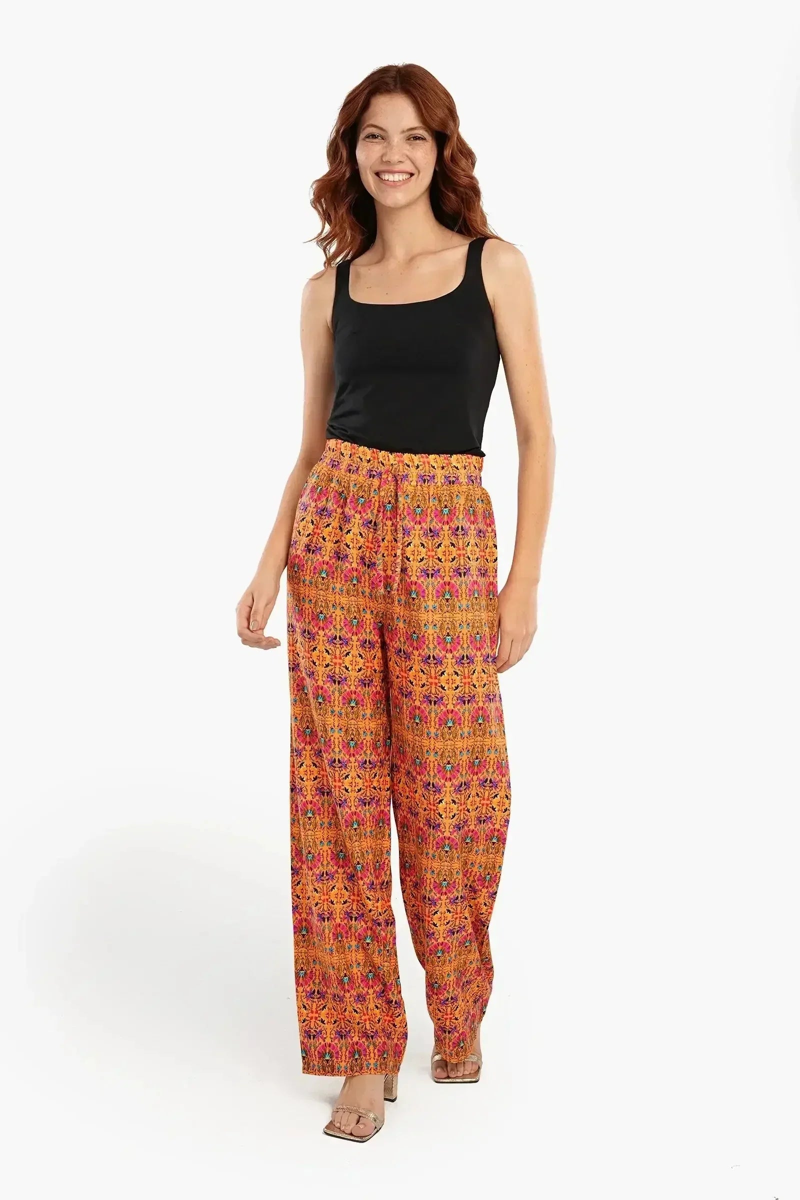Carina - Colorful Printed Pants 5