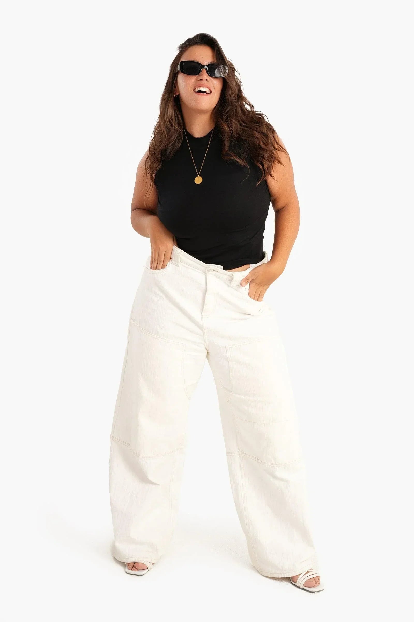 Clue - Viscose High Neck Top 4
