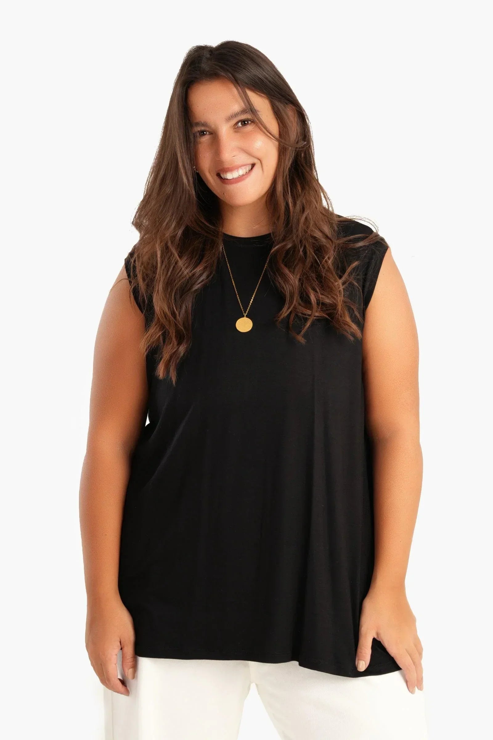 Clue - Casual Solid Pattern Top 2