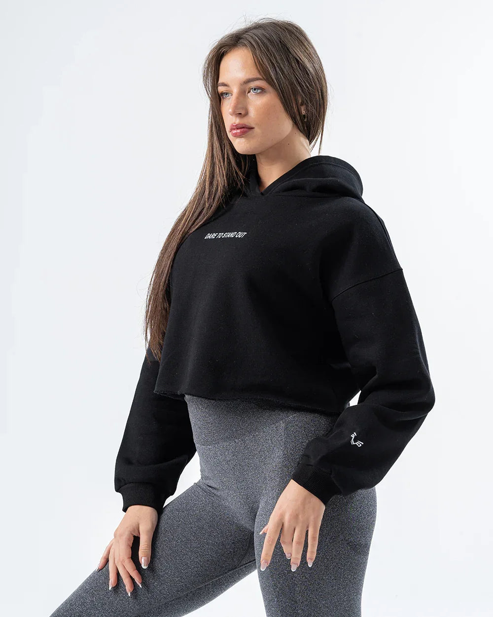 Bfeerce - Crop top Hoodie Black 5