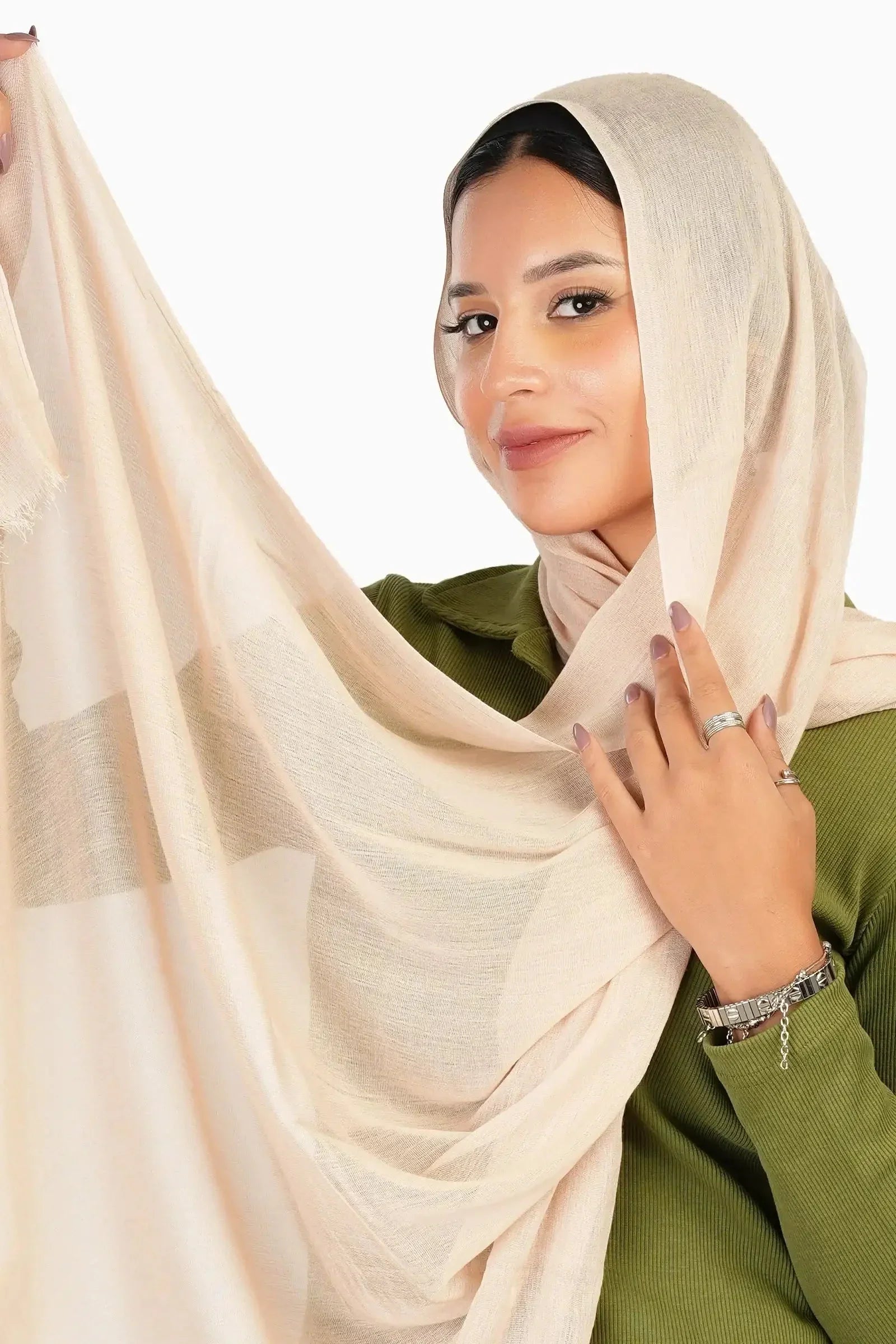 Carina - Cozy Crinkle Cotton Scarf 6