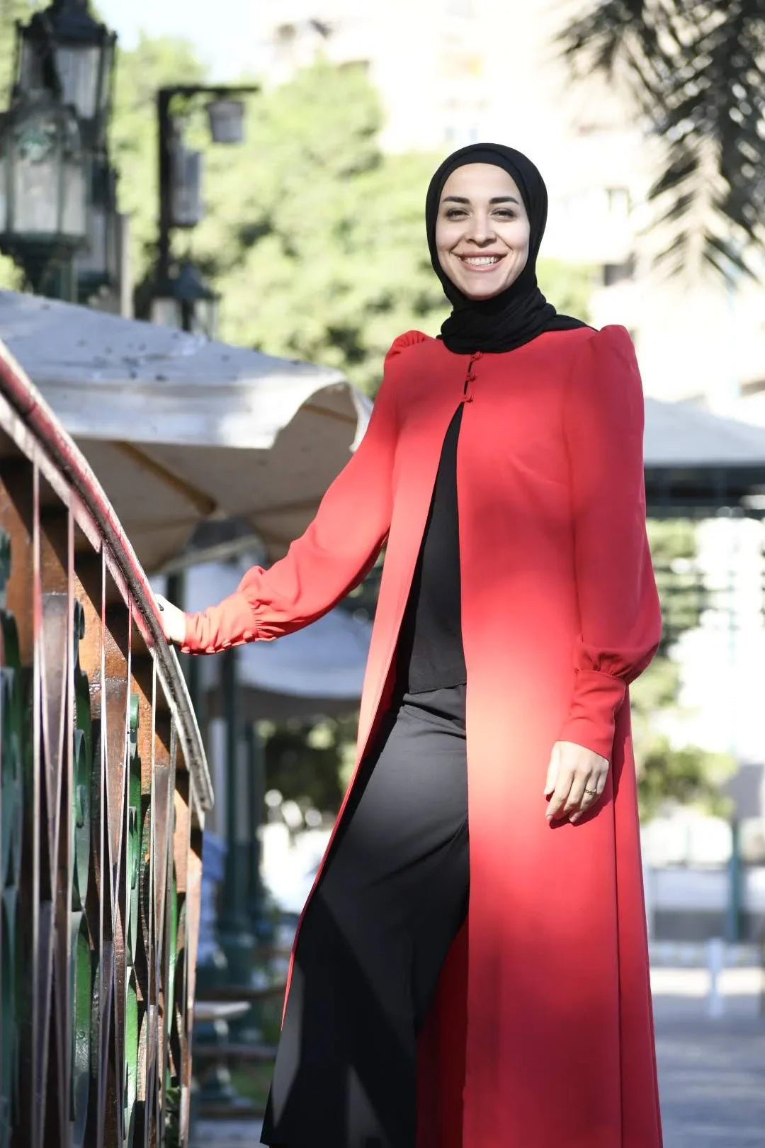 Reehan - Abaya with buttons 6