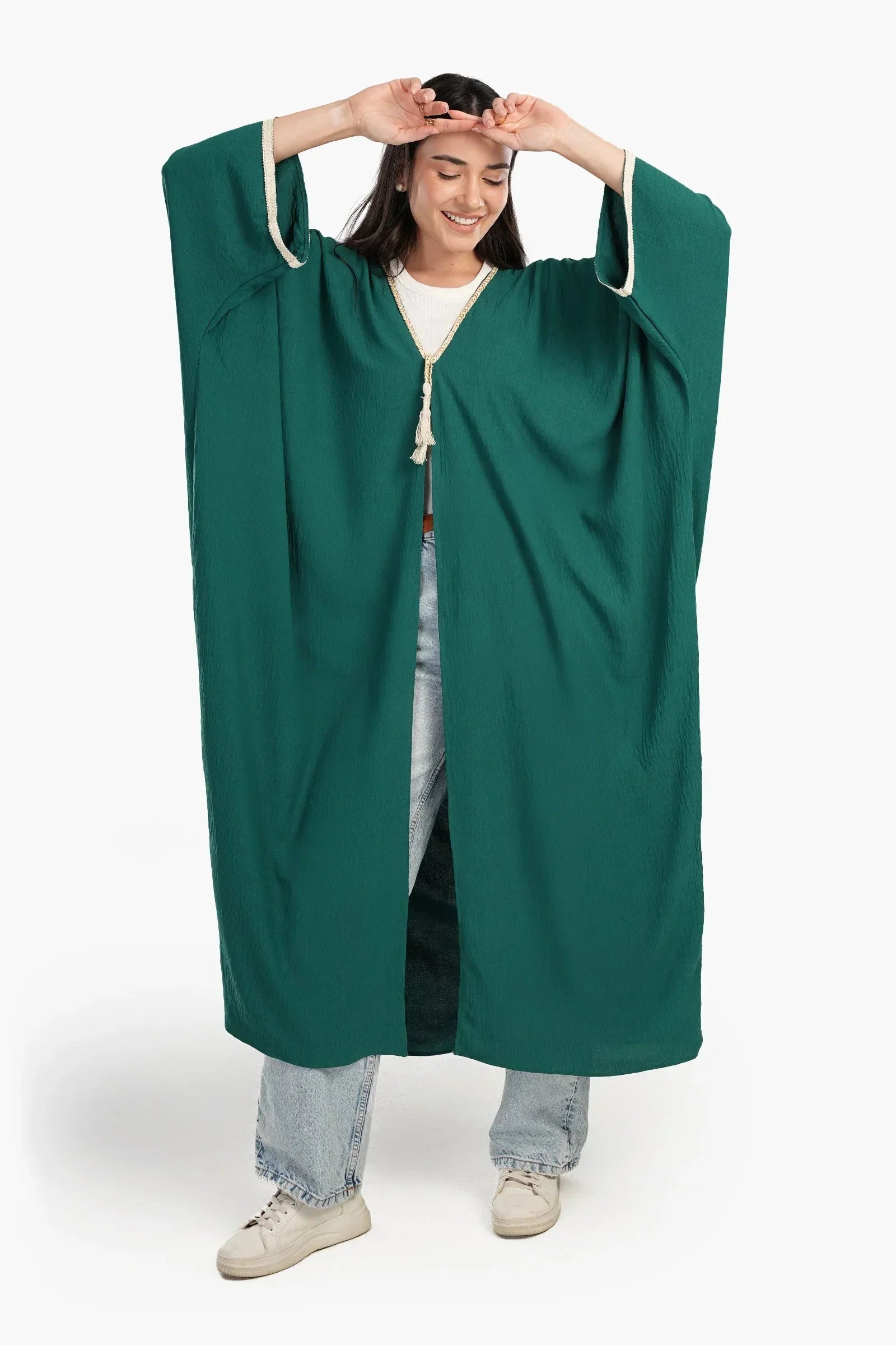 Clue - Oversized Open Front Kimono 2