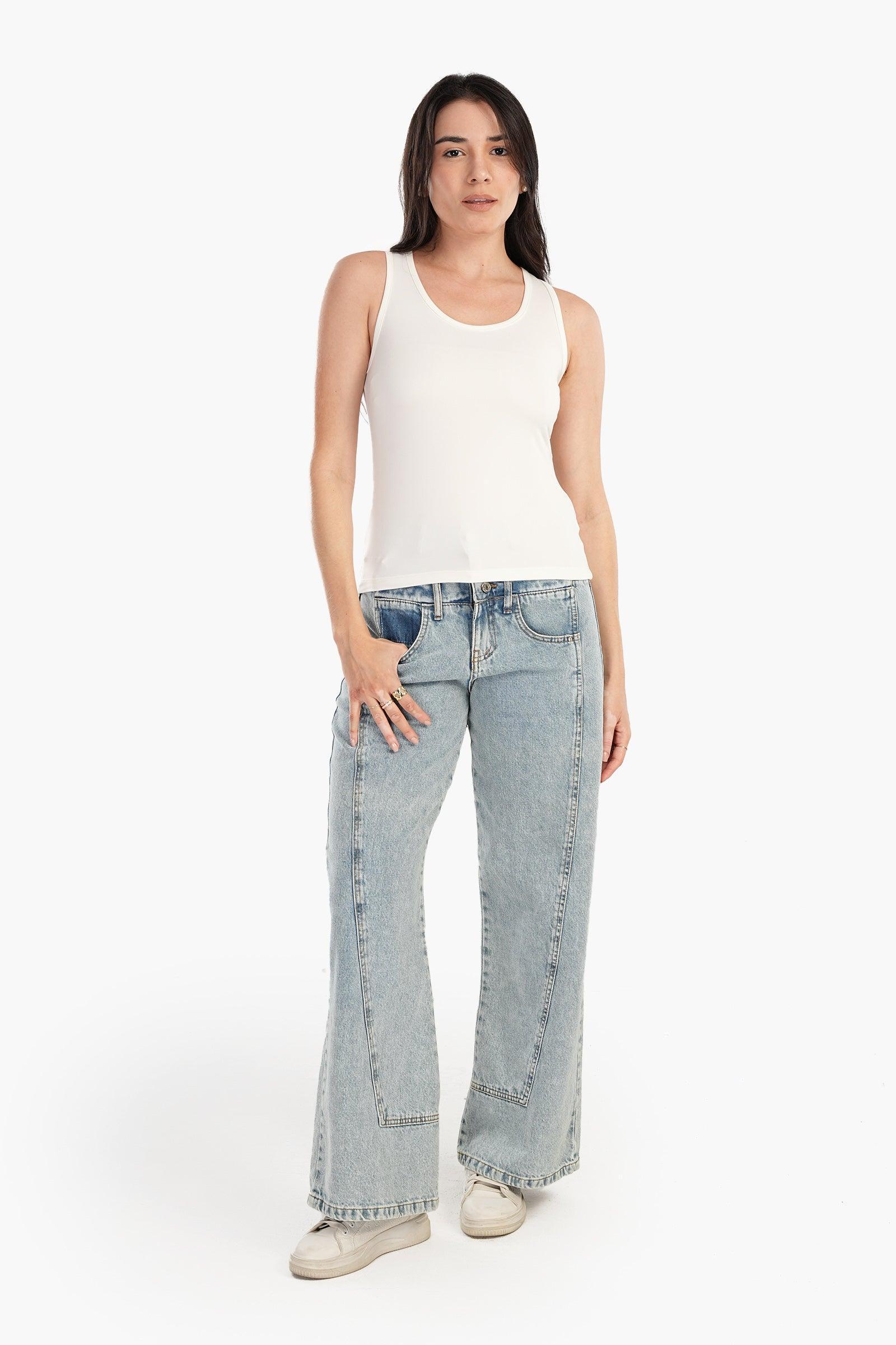 Clue - Race Back Cotton Top 10