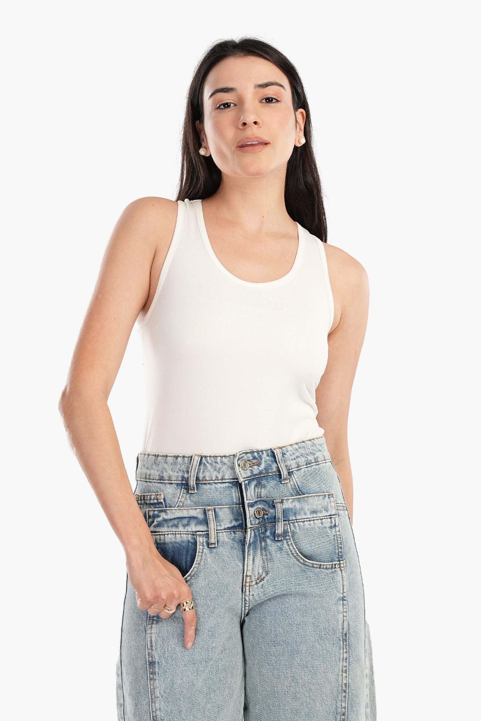 Clue - Race Back Cotton Top 1