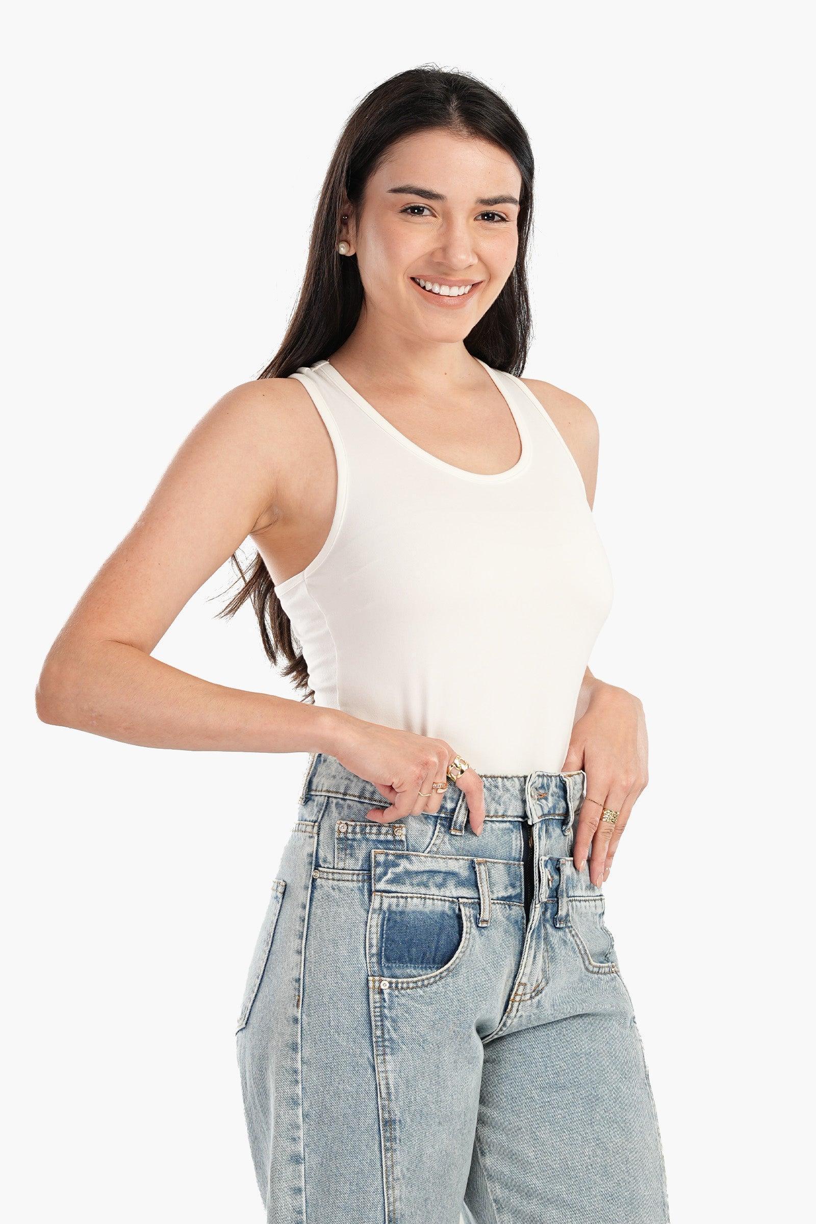 Clue - Race Back Cotton Top 3