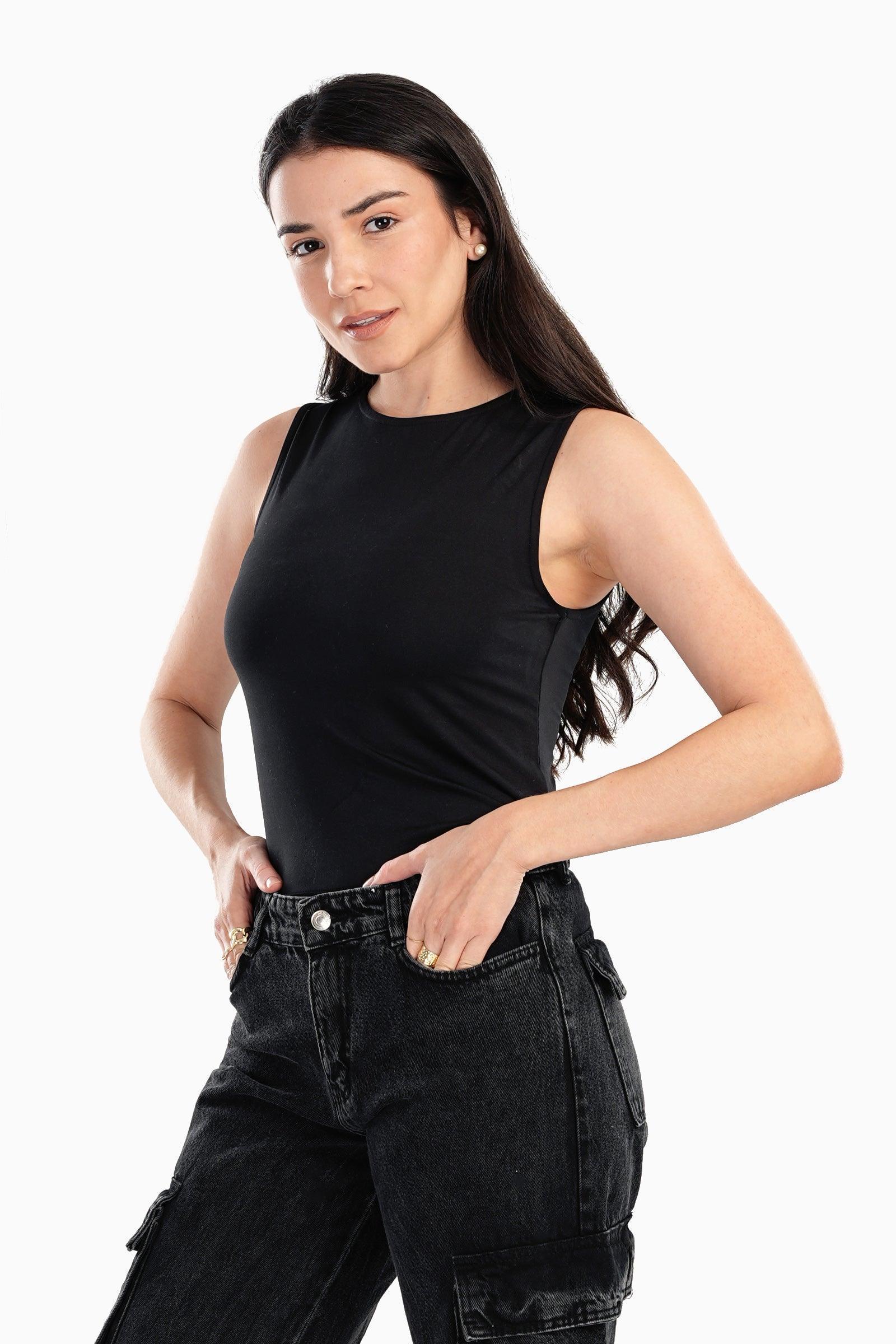 Clue - Round Neck Basic Top 2