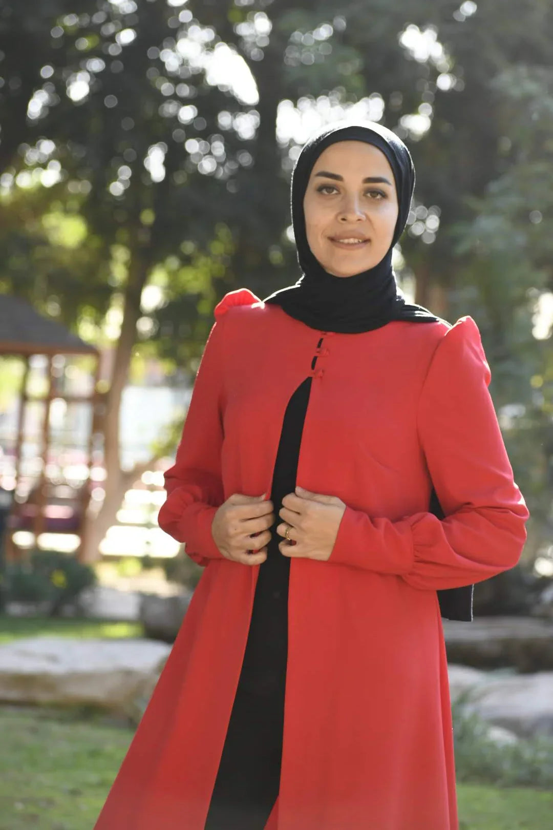 Reehan - Abaya with buttons 7