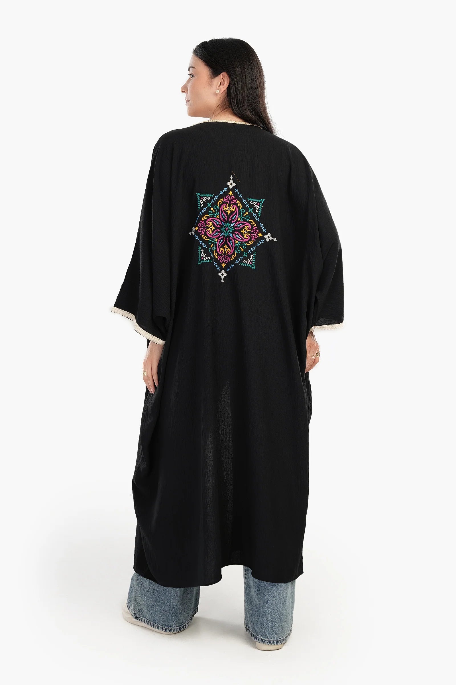 Oversized Open Front Kimono - Clue 3