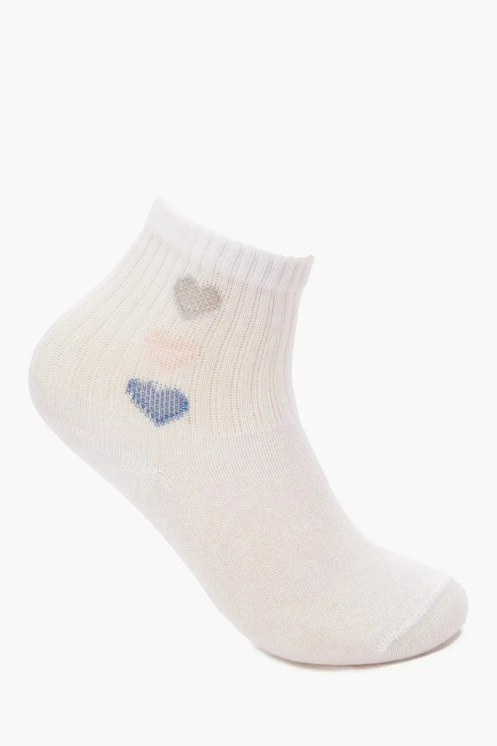 Carina - Girly Hearts Socks - 5 Pairs 3