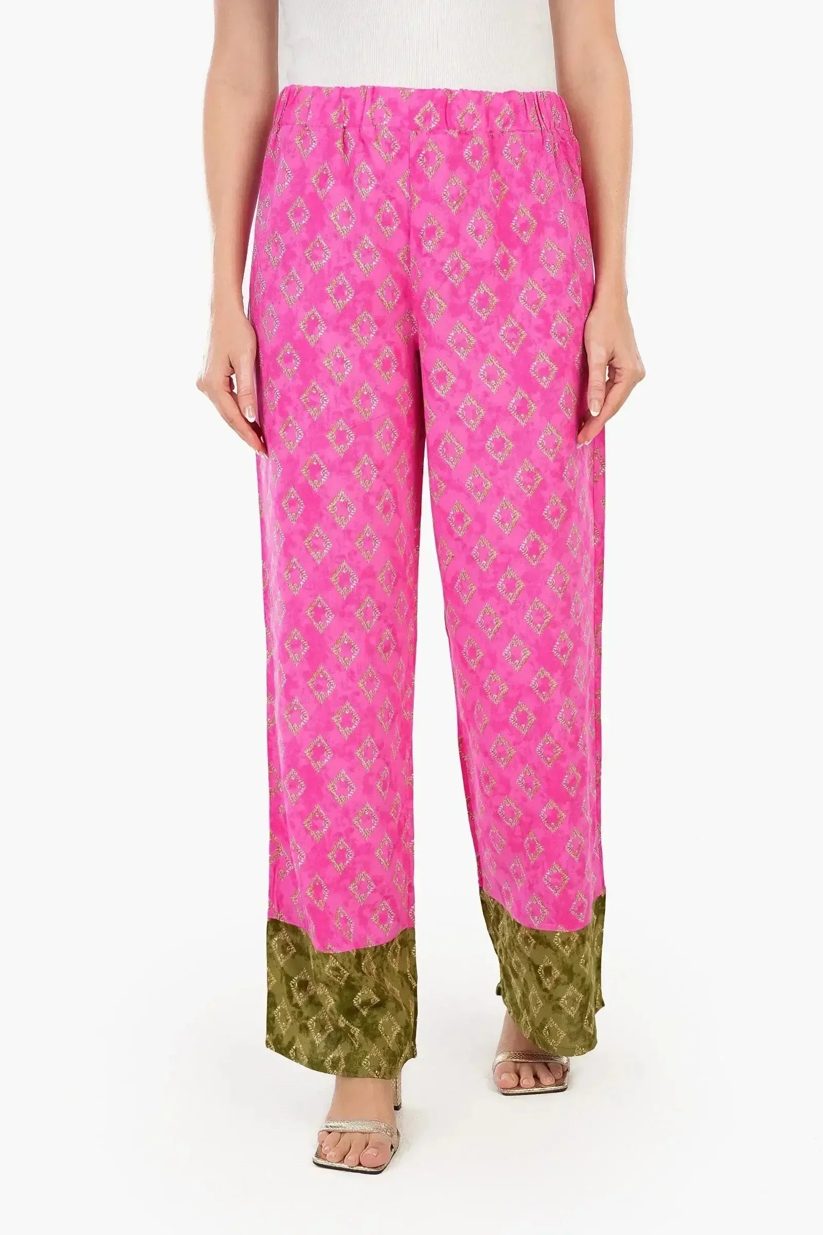 Carina - Vibrant Printed Pants 1