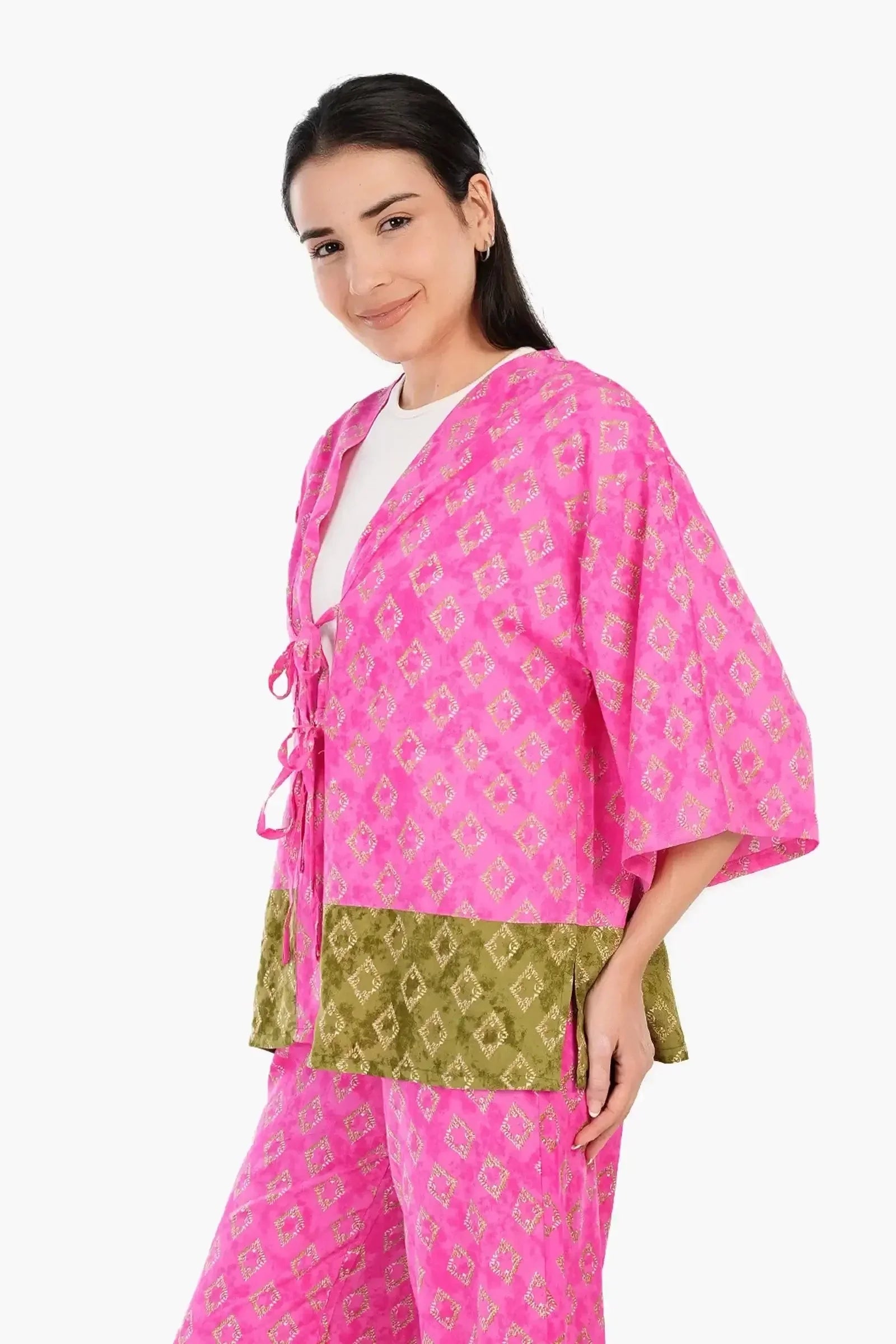 Carina - Vibrant Printed Kimono 2