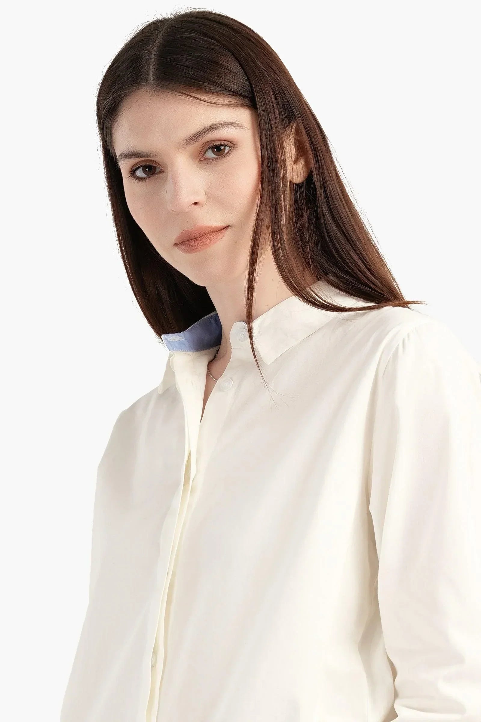 Clue - Poplin Shirt with Side Vents 3