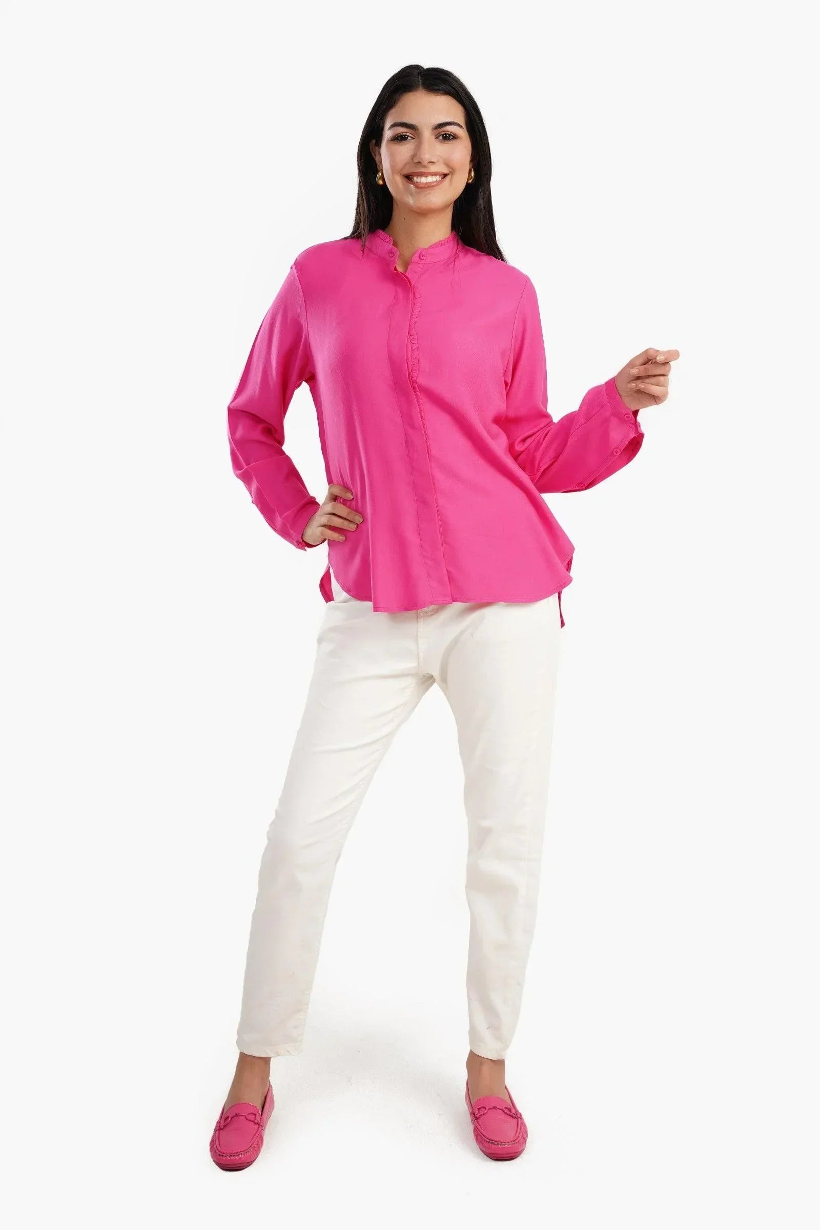 Clue - Shirt with Ruffled Collar 1
