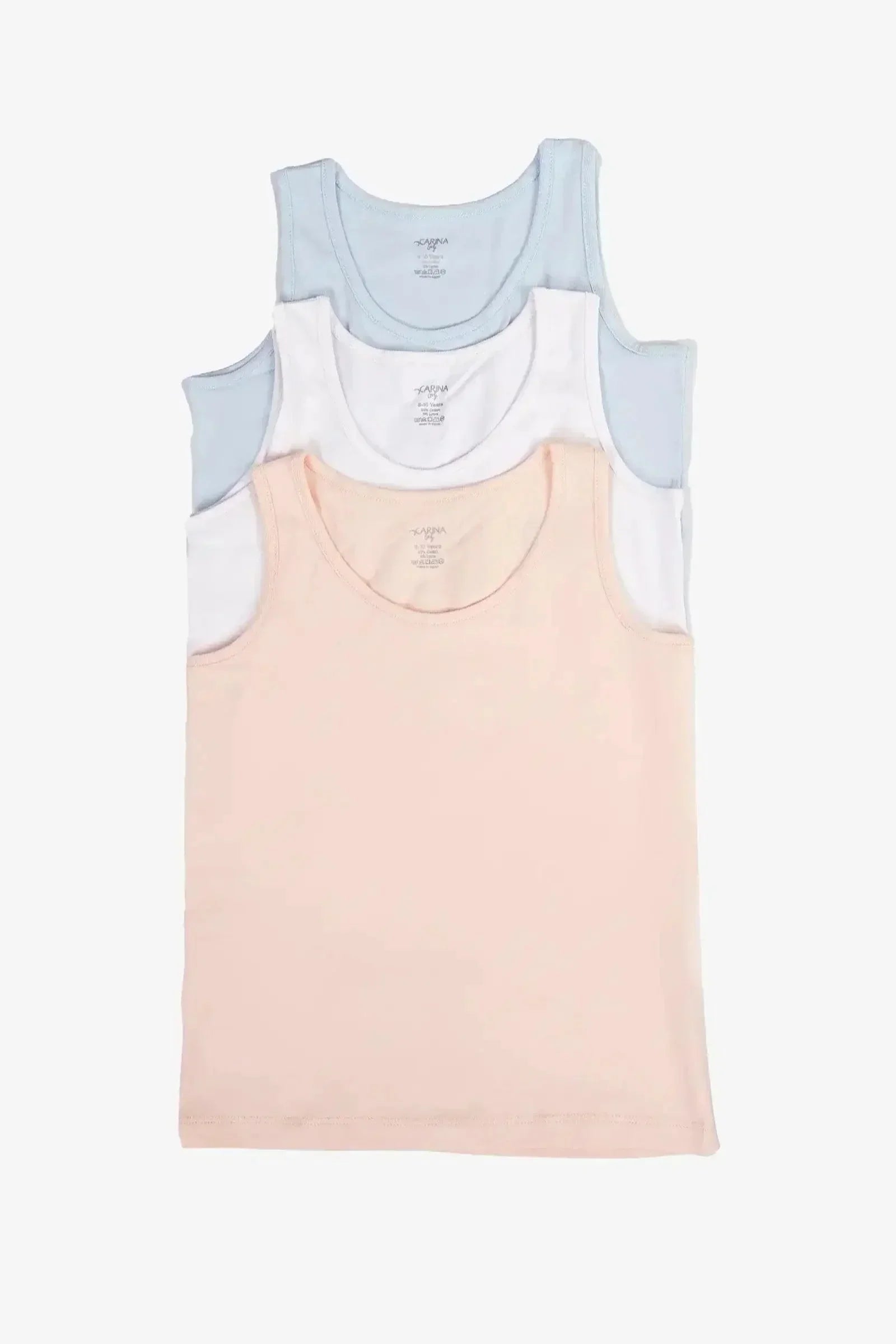 Carina - Pack of 3 Girly Basic Top 4