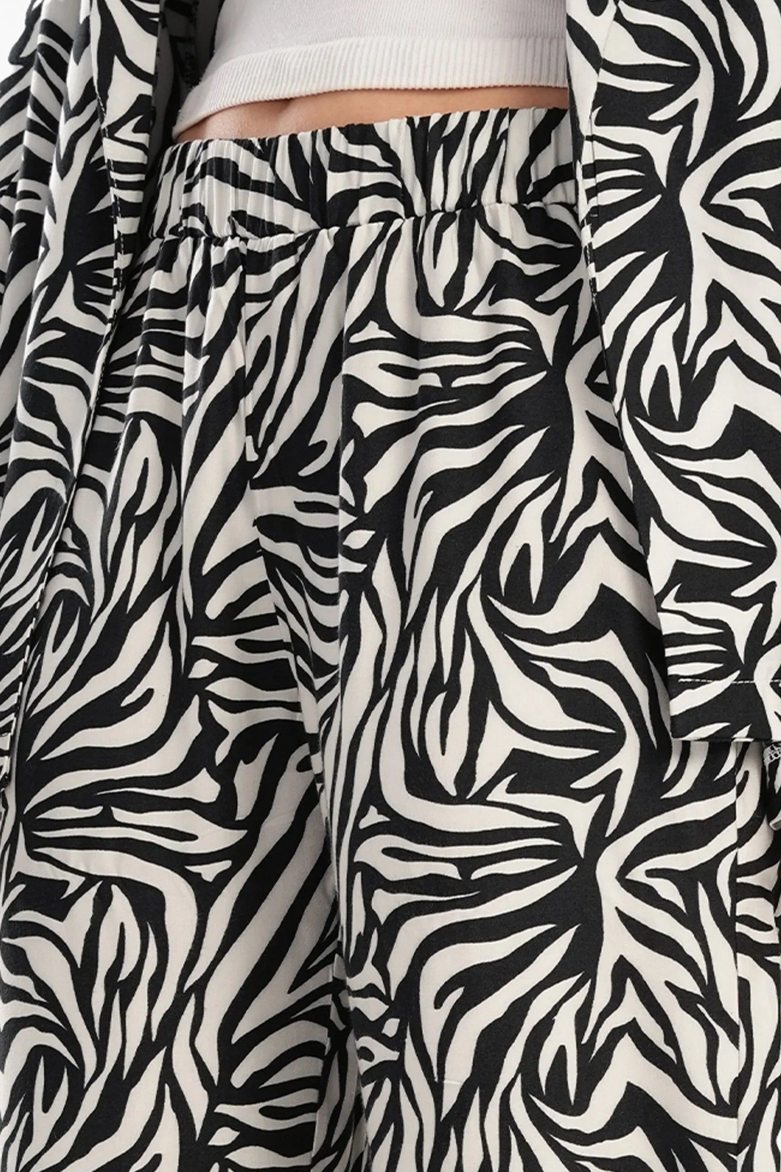 Clue - All Over Animal Print Pants 4