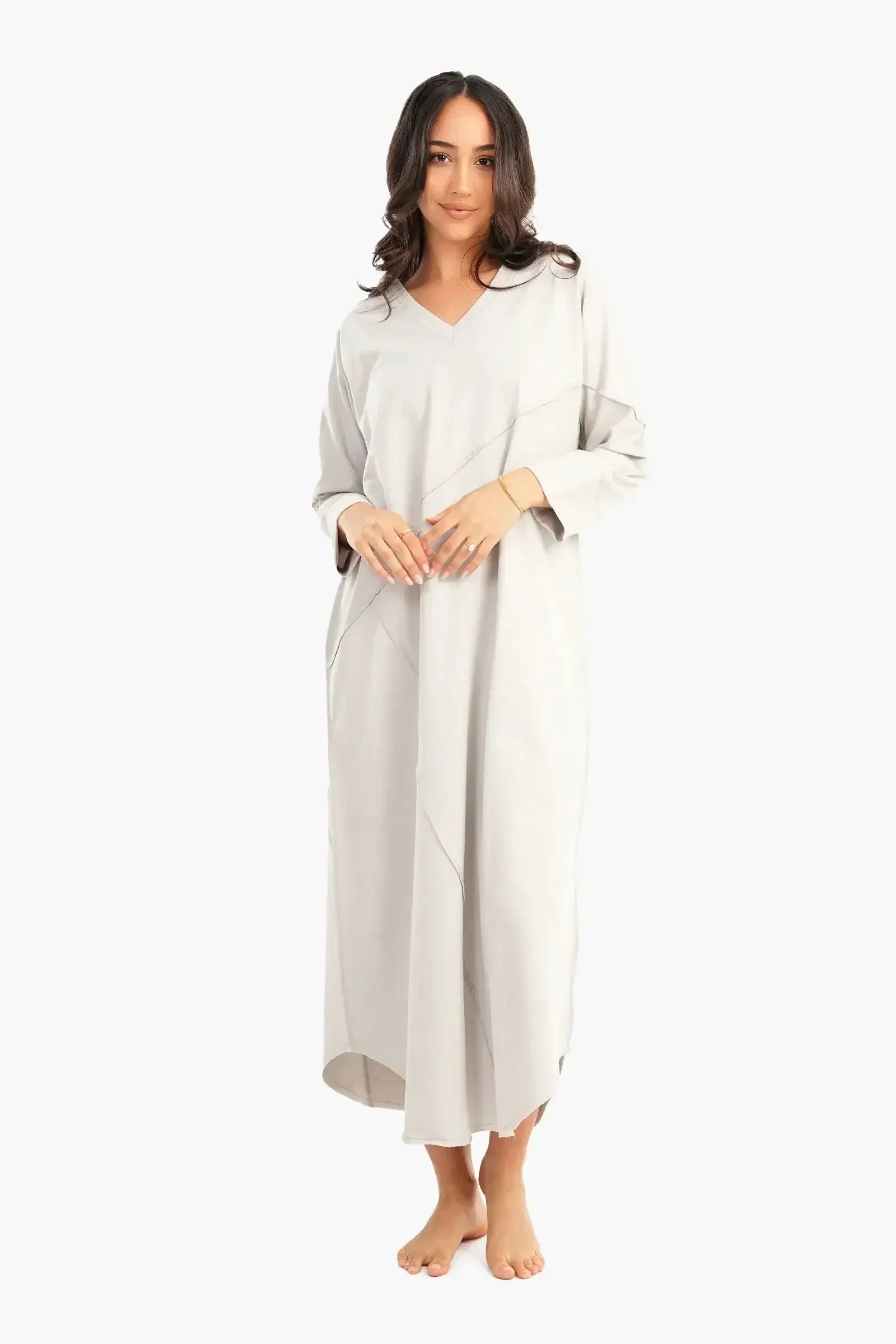 Carina - Nightgown with Round Hem 1