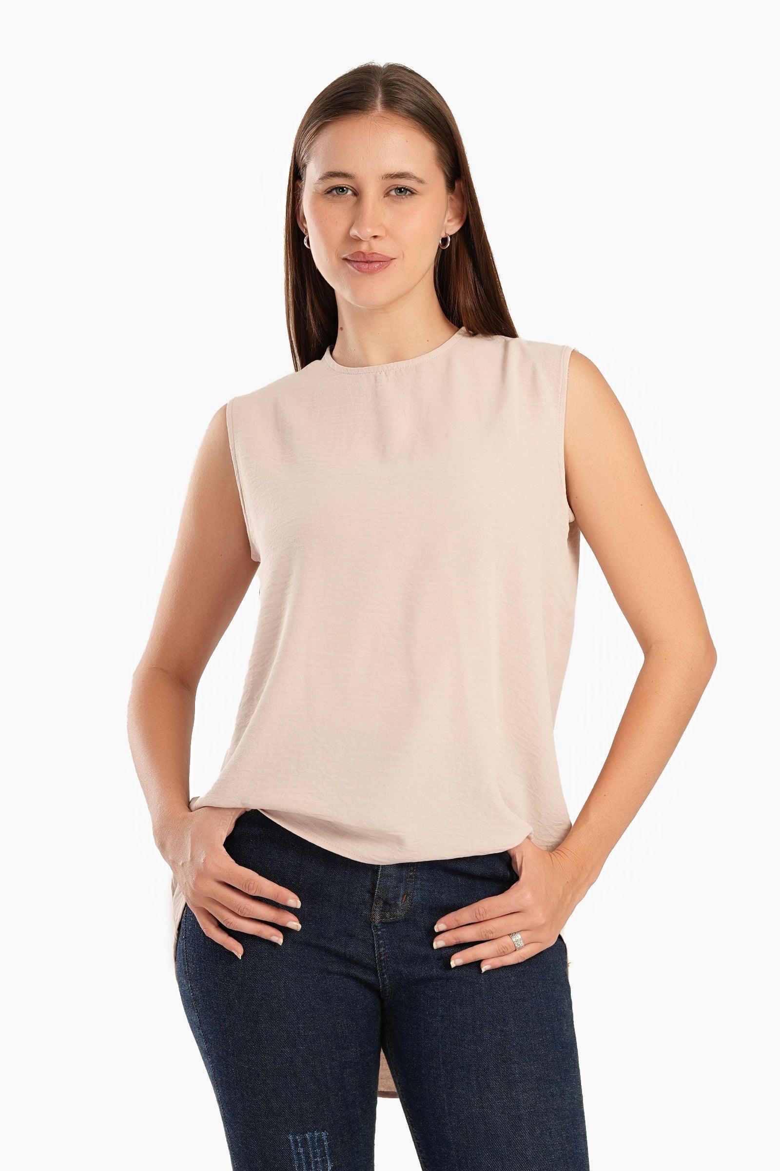 Clue - Asymmetrical Sleeveless Blouse 5